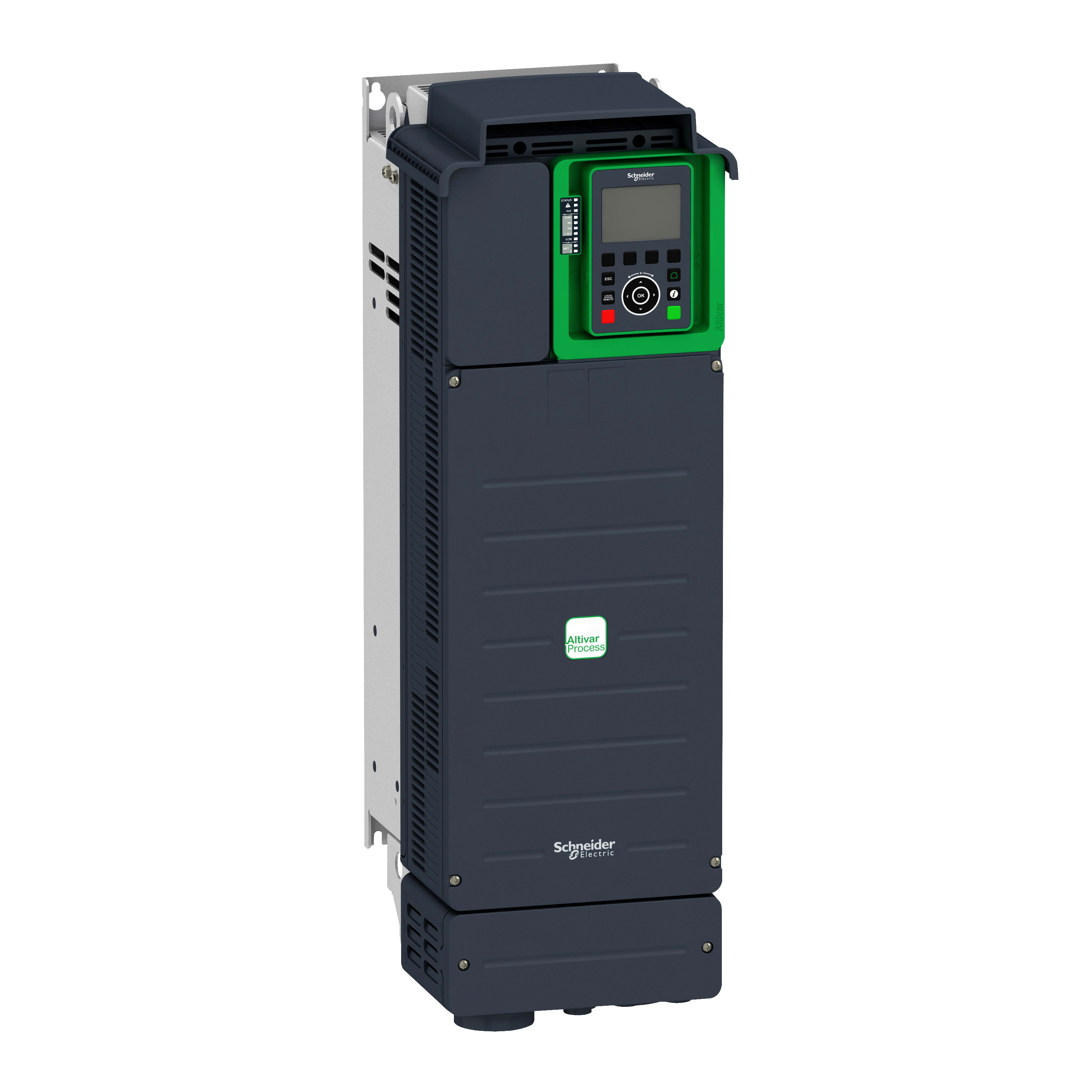 SCHNEIDER ELECTRIC - Variatore di velocità, Altivar Process ATV900, ATV930, 15kW, da 200 a 240V, con unità frenatura, IP21