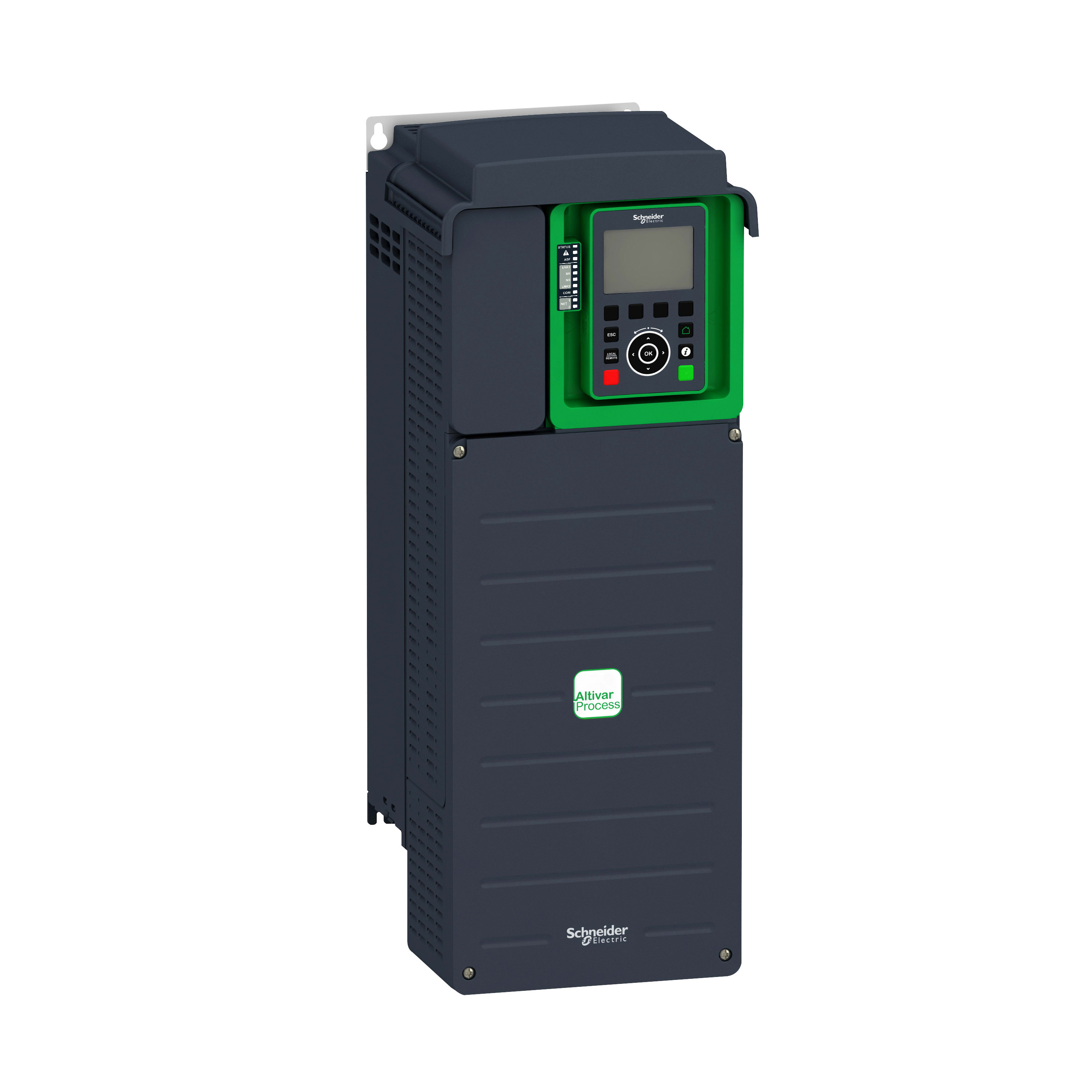 SCHNEIDER ELECTRIC - Variatore di velocità, Altivar Process ATV900, ATV930, 7,5 kW, da 200 a 240V, con unità frenatura, IP21