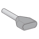 SCHNEIDER ELECTRIC - Terminale doppio 2X2,5 mm2 - [prezzo per 100 pz] AZ5DE025