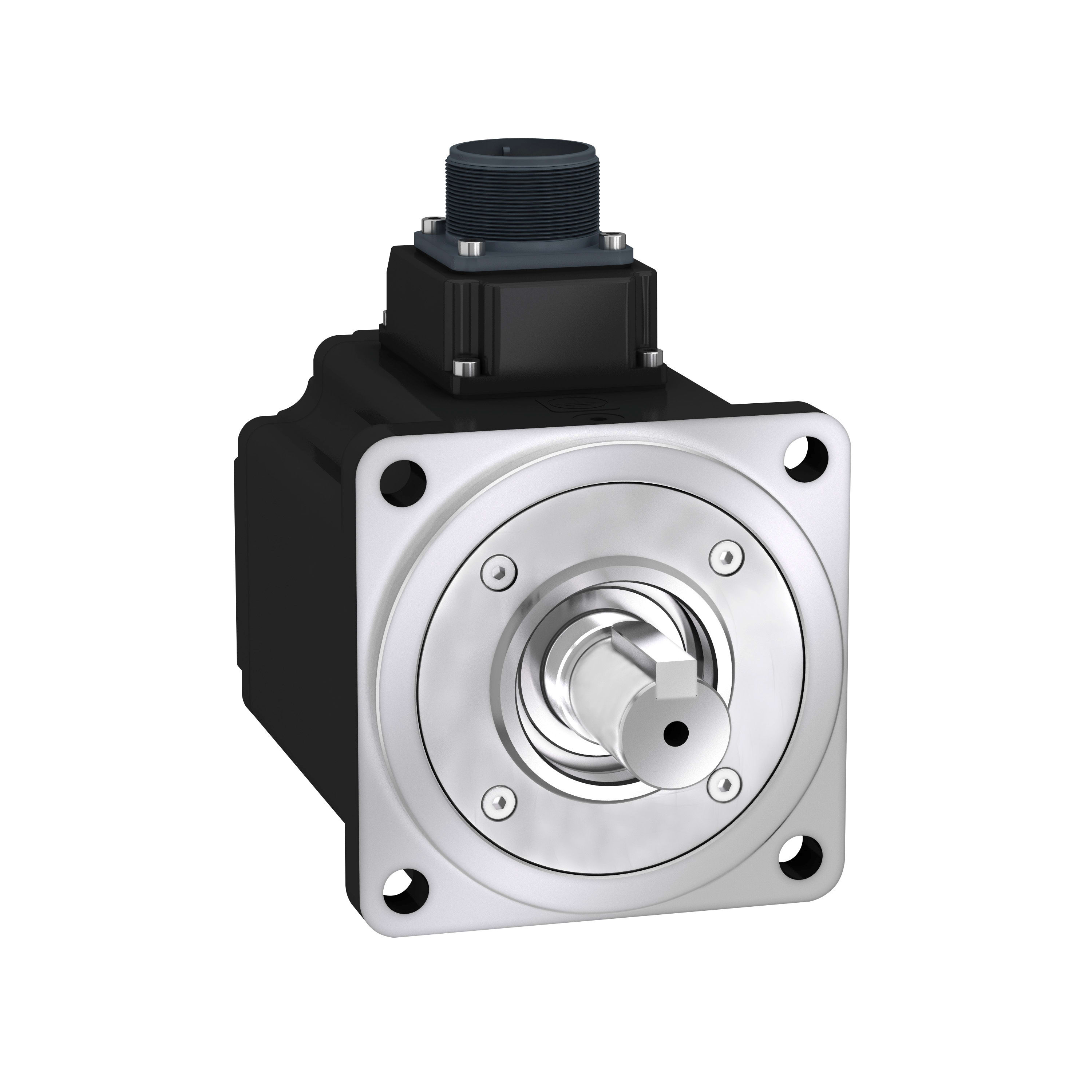 SCHNEIDER ELECTRIC - Servomotore BCH2 Low Inerzia 100mm 1kW 3000rpm albero con chiavetta IP65 SingleT no freno MIL conn.
