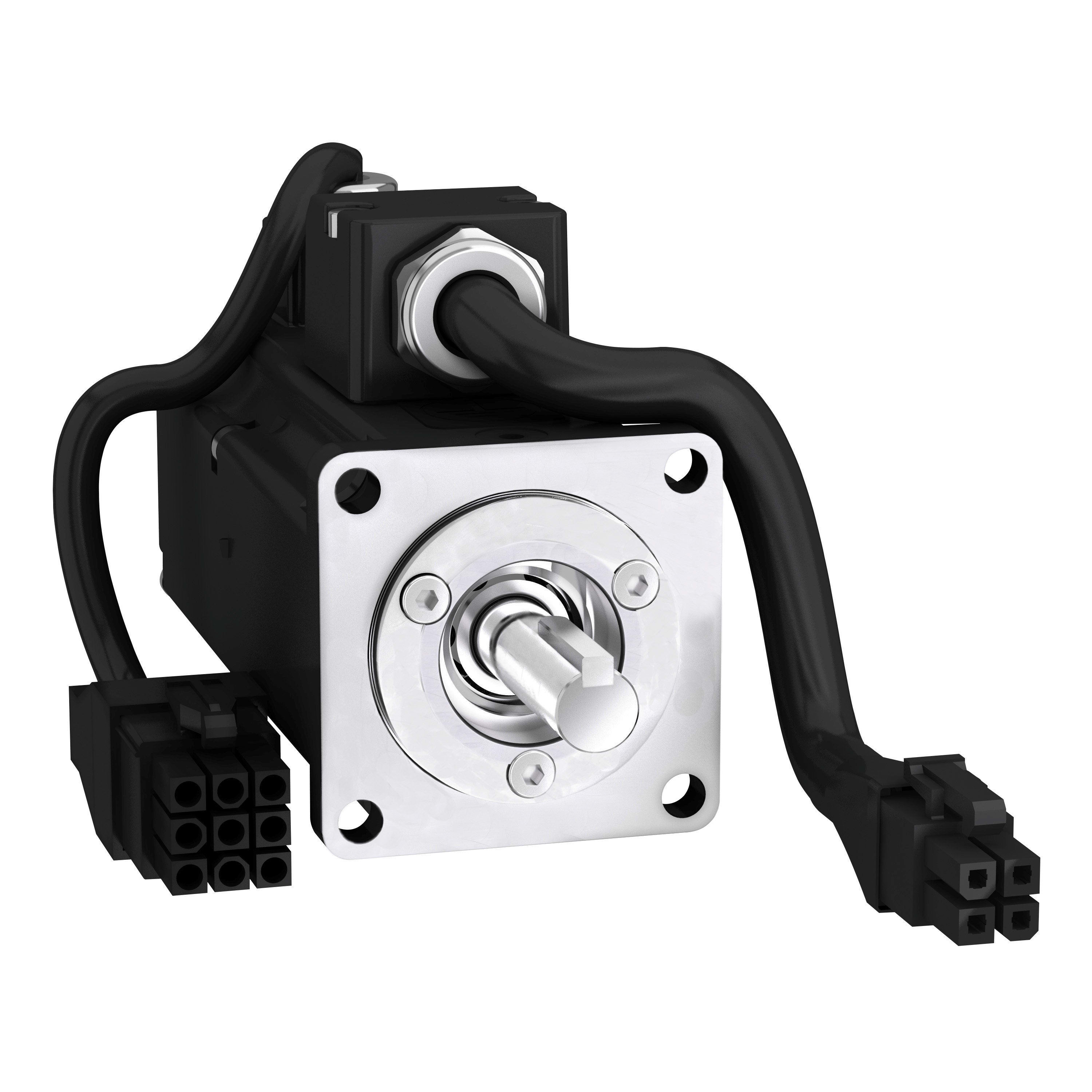SCHNEIDER ELECTRIC - Servomotore BCH2 Medium Inerzia 40mm 100W 3000rpm albero con chiavetta IP65 SingleT freno fili sciolti