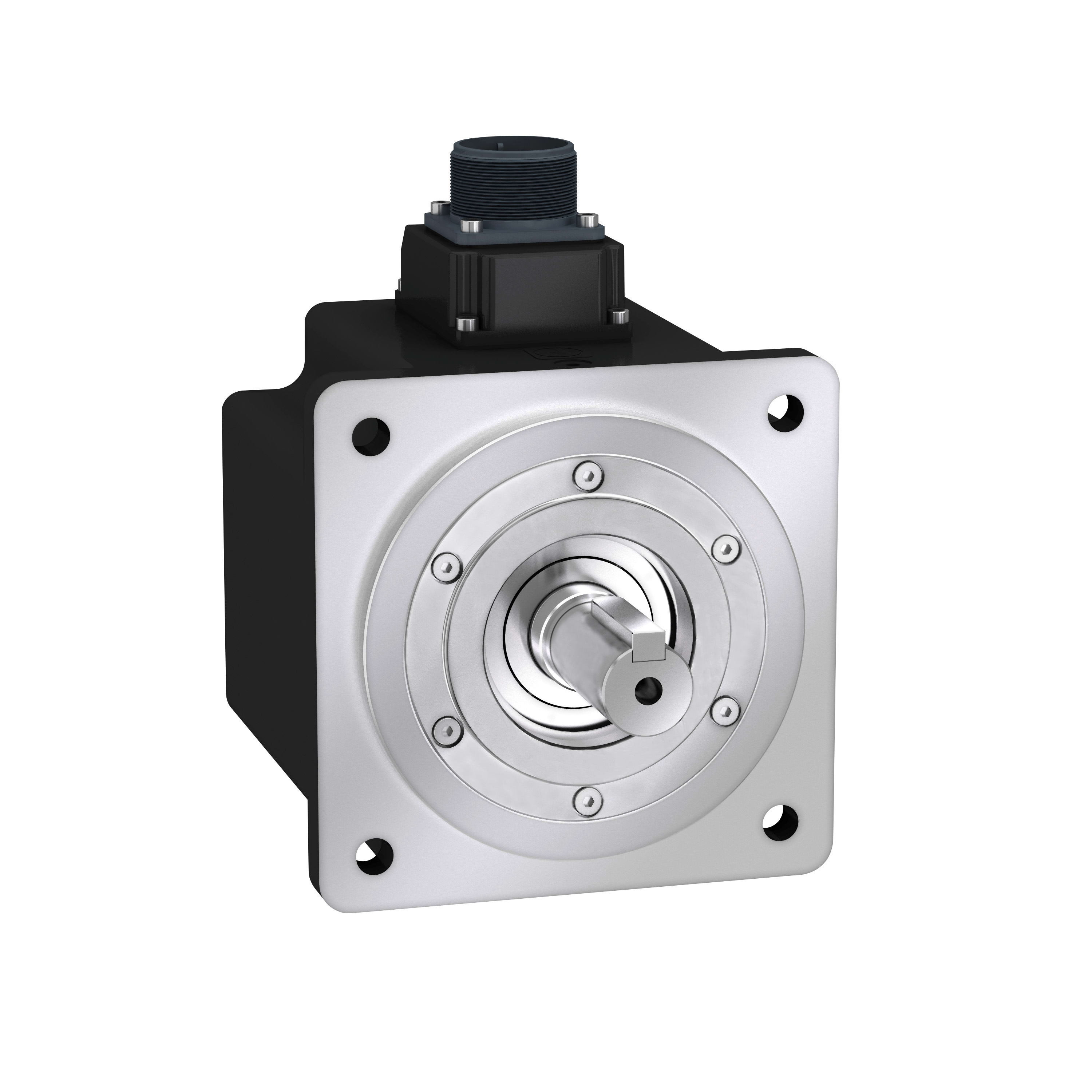 SCHNEIDER ELECTRIC - Servomotore BCH2 Medium Inerzia 130mm 850W 1000/1500rpm albero con chiavetta IP65 SingleT no freno MIL conn.