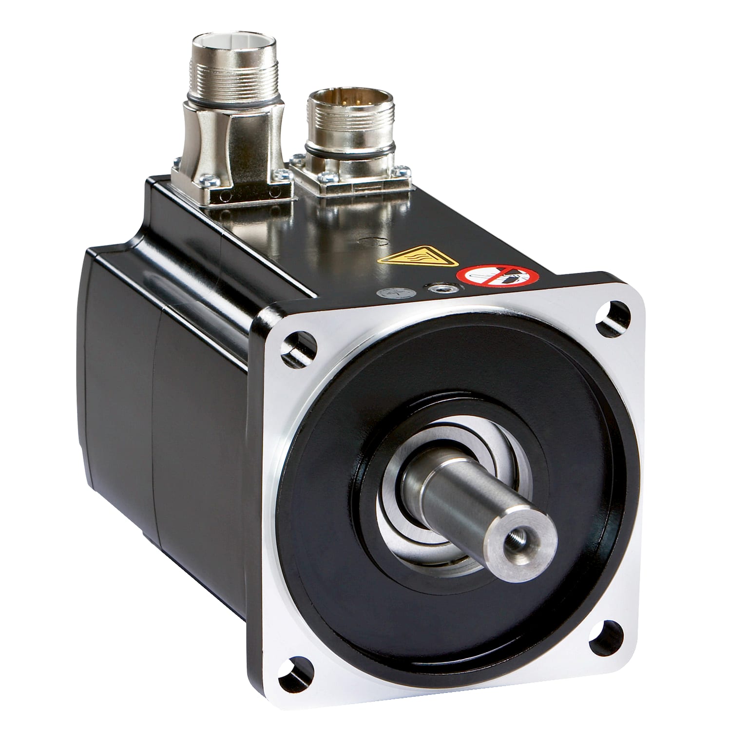 SCHNEIDER ELECTRIC - Servomotore BMH205 34,4Nm albero liscio IP54 MultiT 16 Sin/Cos no freno connettori 90°