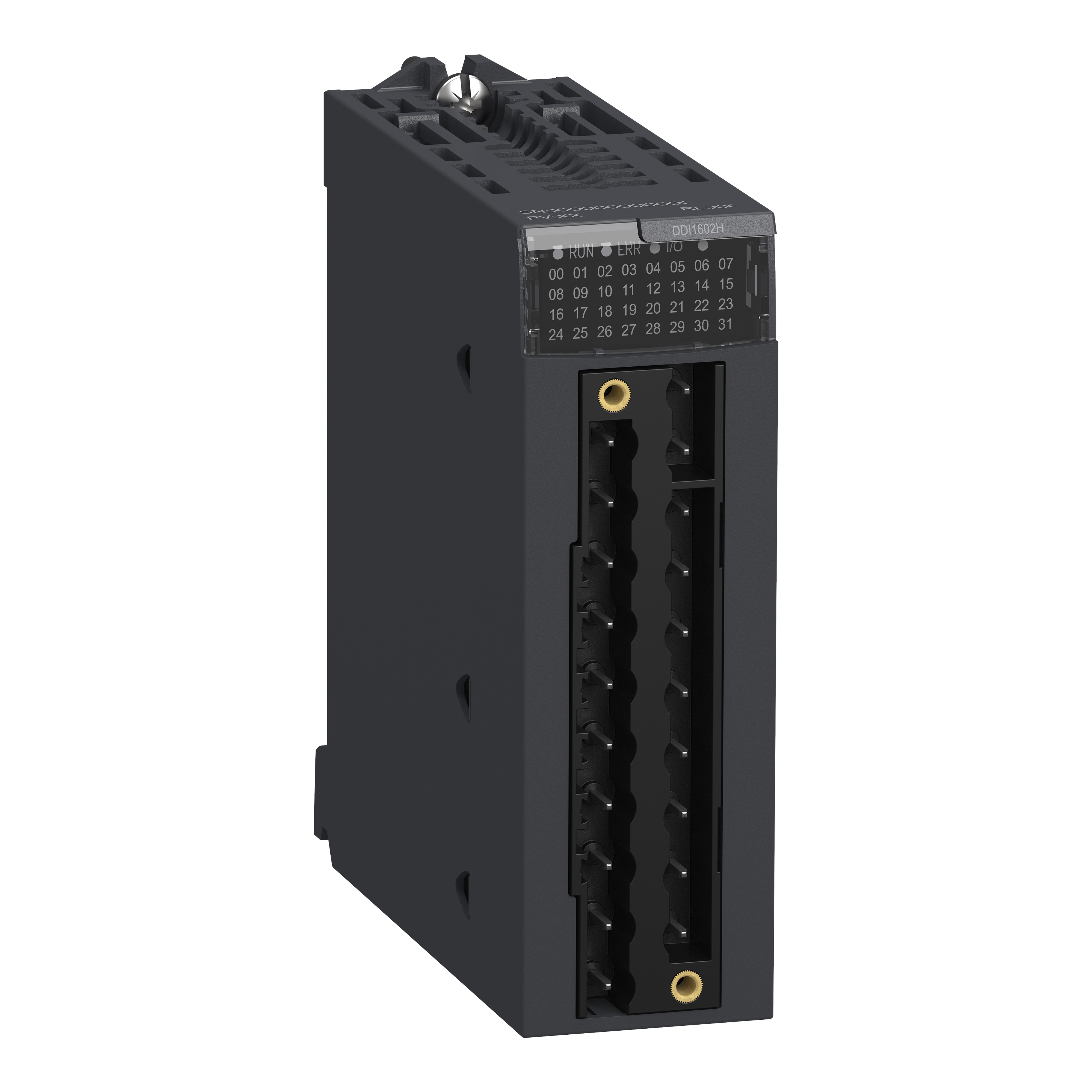SCHNEIDER ELECTRIC - Modulo ingressi discreti M340 16 ingressi 24 Vcc dissipatore di corrente