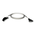 SCHNEIDER ELECTRIC - Cablaggio, Cablaggio Modicon X80, 40-way terminal, SUB-D25 connector, 3m