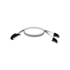 SCHNEIDER ELECTRIC - Modicon M340 cordset, Preformed cordset, 40 way terminal, 2 x HE10 connector, 2m