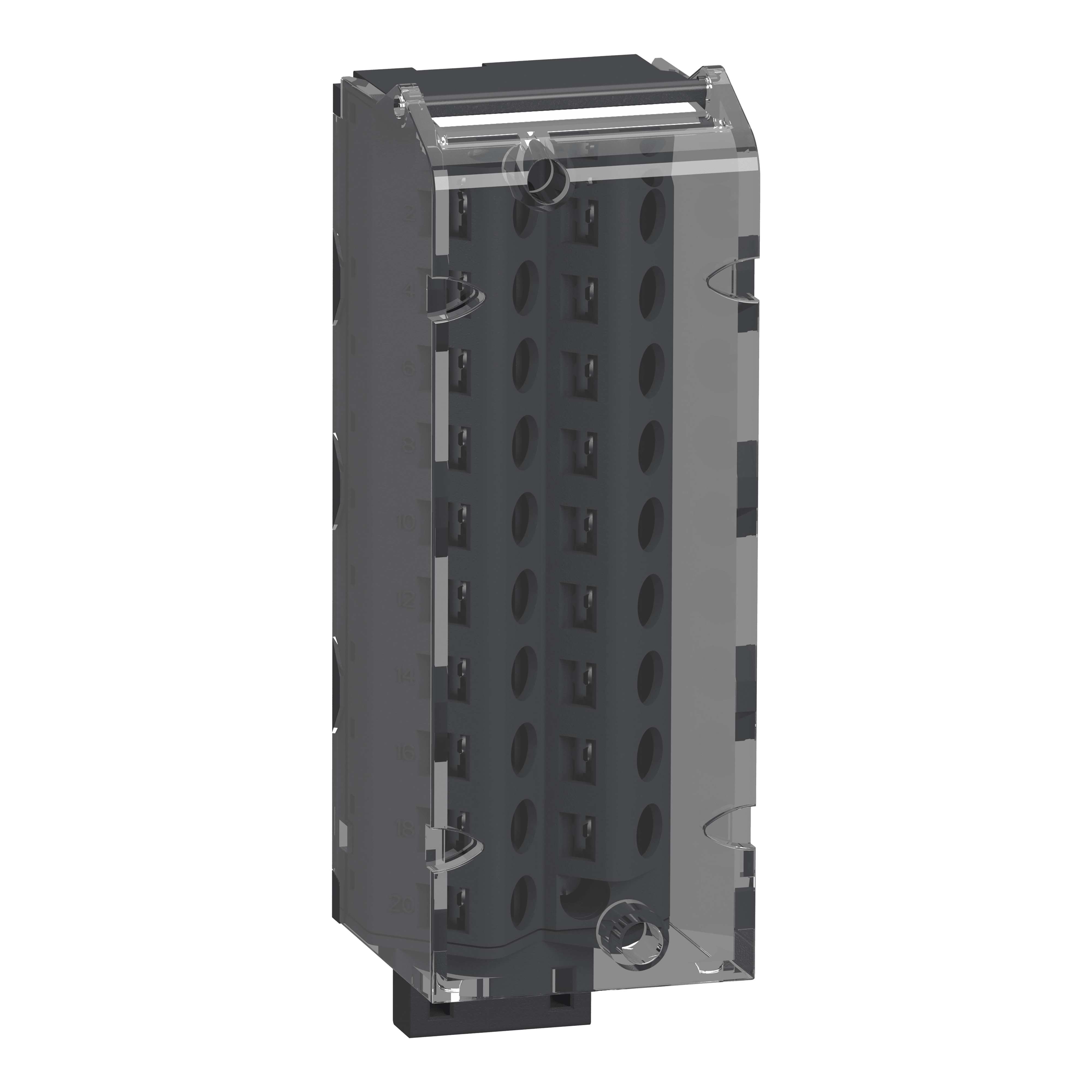 SCHNEIDER ELECTRIC - Morsettiera con terminali avite e gabbia rimovibile 20 vie 1 o 2 x 0,34..1,5 mm2