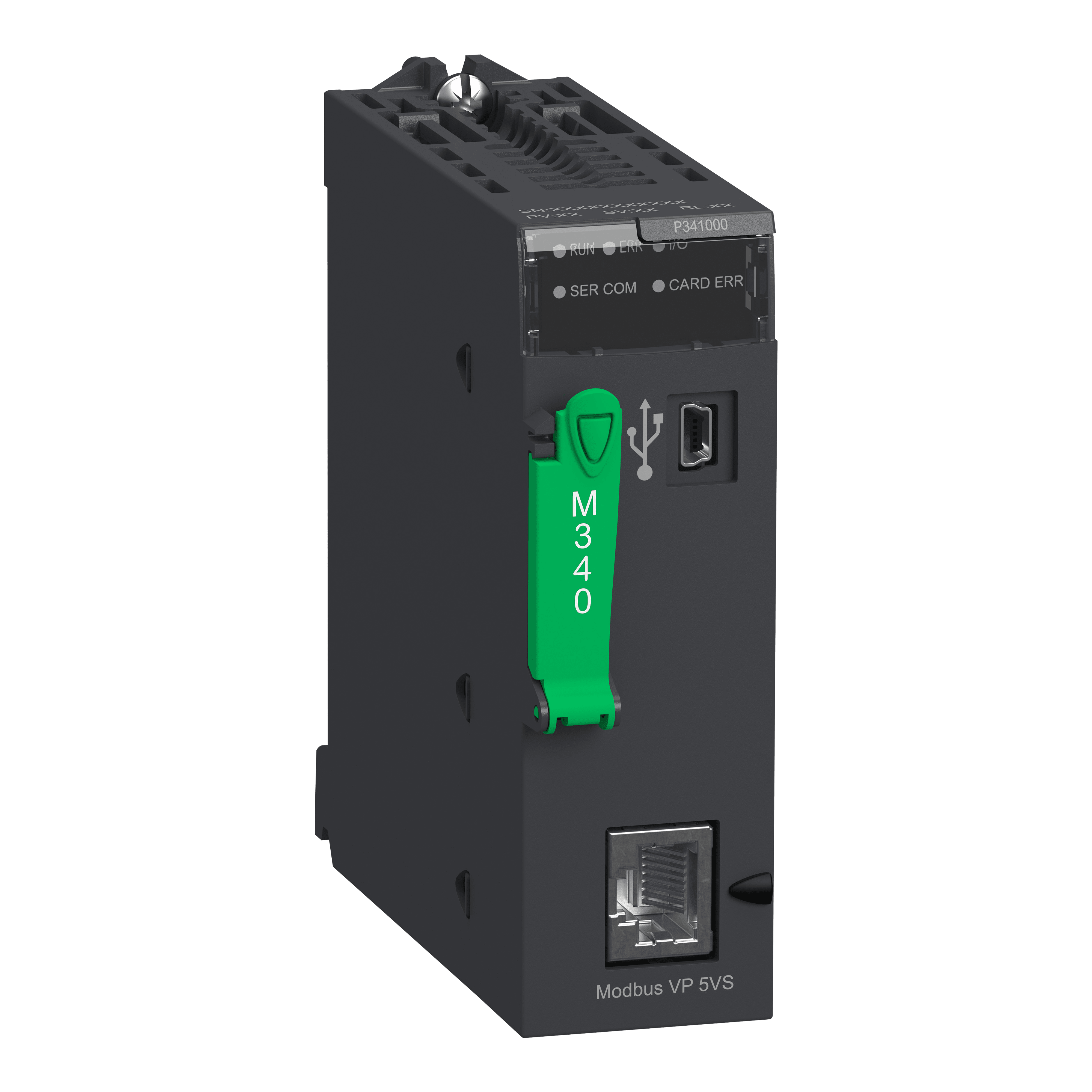 SCHNEIDER ELECTRIC - Modulo processore M340 - Max 512 I/O digitali + 128 analogici - Modbus