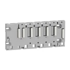 SCHNEIDER ELECTRIC - rack M340 rinforzato - 4 slot - montaggio su pannello, piastra o guida DIN