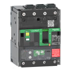 SCHNEIDER ELECTRIC - Interruttore, ComPacT NSXm 100E, 16kA/415VAC, 3 poli, Sganciatore MicroLogic 4.1 100A, connettori EverLink