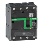 SCHNEIDER ELECTRIC - Interruttore, ComPacT NSXm 100E, 16kA/415VAC, 4 poli 4D (neutro totalmente protetto), Sganciatore TMD 100A, connettori EverLink C11E4TM100L