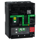 SCHNEIDER ELECTRIC - Interruttore, ComPacT NSXm 160E, 16kA/415VAC, 3 poli, Sganciatore MicroLogic 4.1 160A, connettori/busbar