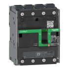 SCHNEIDER ELECTRIC - Interruttore, ComPacT NSXm 160F, 36kA/415VAC, 4 poli 4D (neutro totalmente protetto), Sganciatore TMD 125A, connettori EverLink