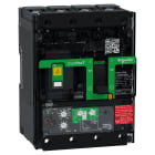 SCHNEIDER ELECTRIC - Interruttore, ComPacT NSXm 160H, 70kA/415VAC, 4 poli, Sganciatore MicroLogic 4.1 160A, busbar/connettori