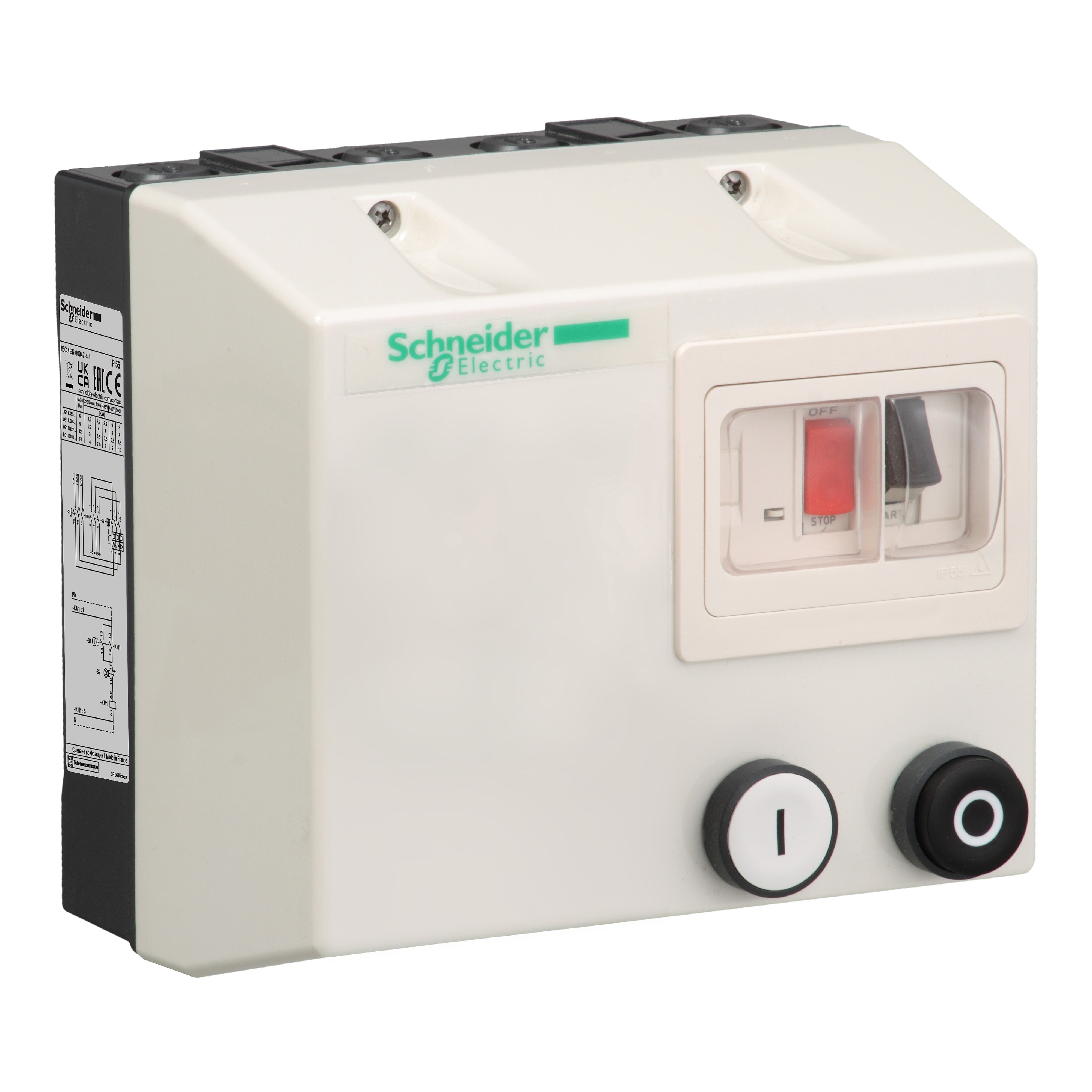 SCHNEIDER ELECTRIC - Involucro per avviatore TeSys LG - con 2 pulsanti DE1KS217A06