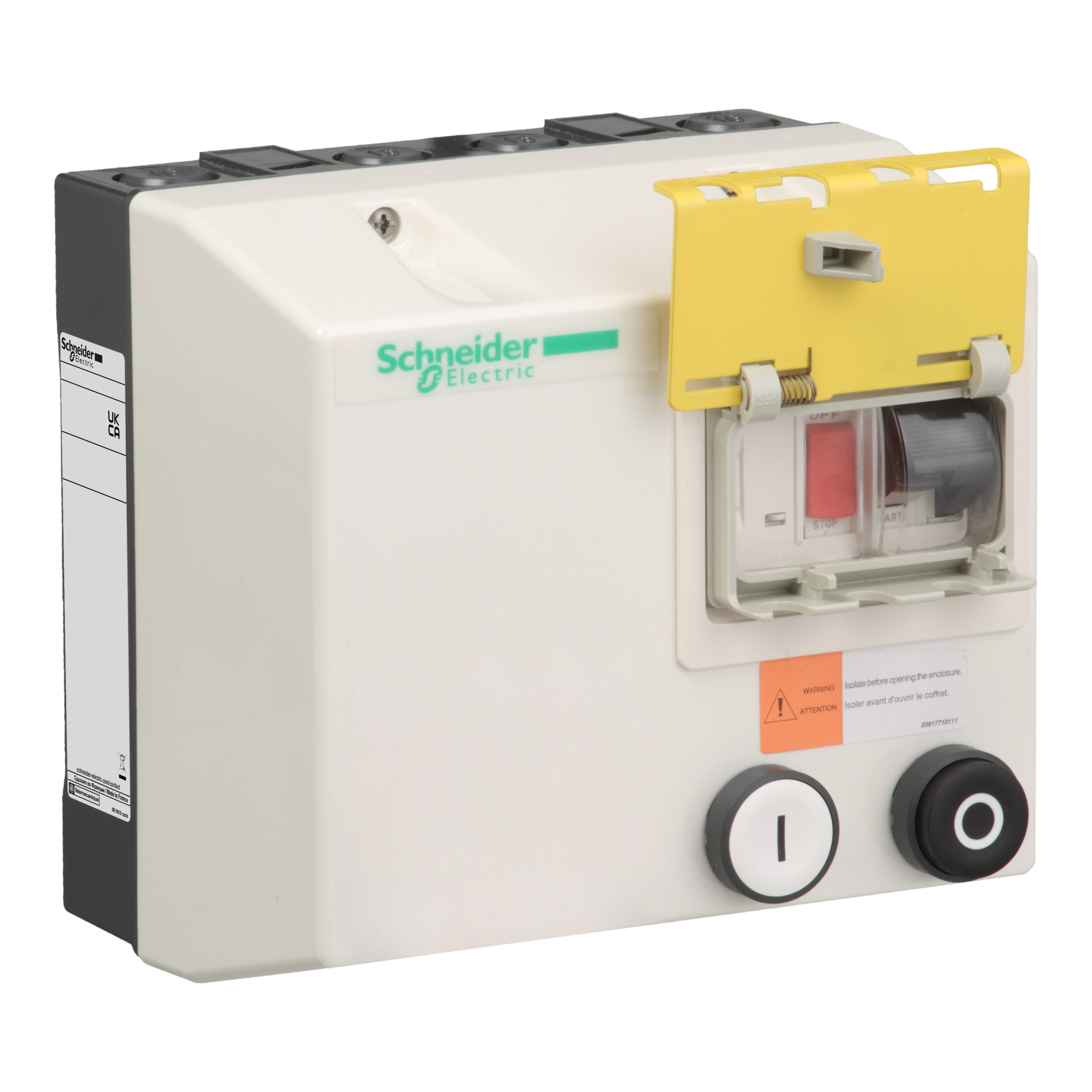 SCHNEIDER ELECTRIC - Involucro per avviatore TeSys LG - con 2 pulsanti - blocco con lucchetto
