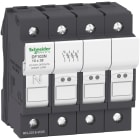 SCHNEIDER ELECTRIC - Portafusibile TeSys DF 32A - fusibile 10x38 3P+N DF103N