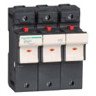 SCHNEIDER ELECTRIC - Portafusibile TeSys DF 125A - fusibile 22x58 3P con LED