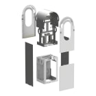 SCHNEIDER ELECTRIC - EVlink Pro AC kit metal pavimento 2 postazioni