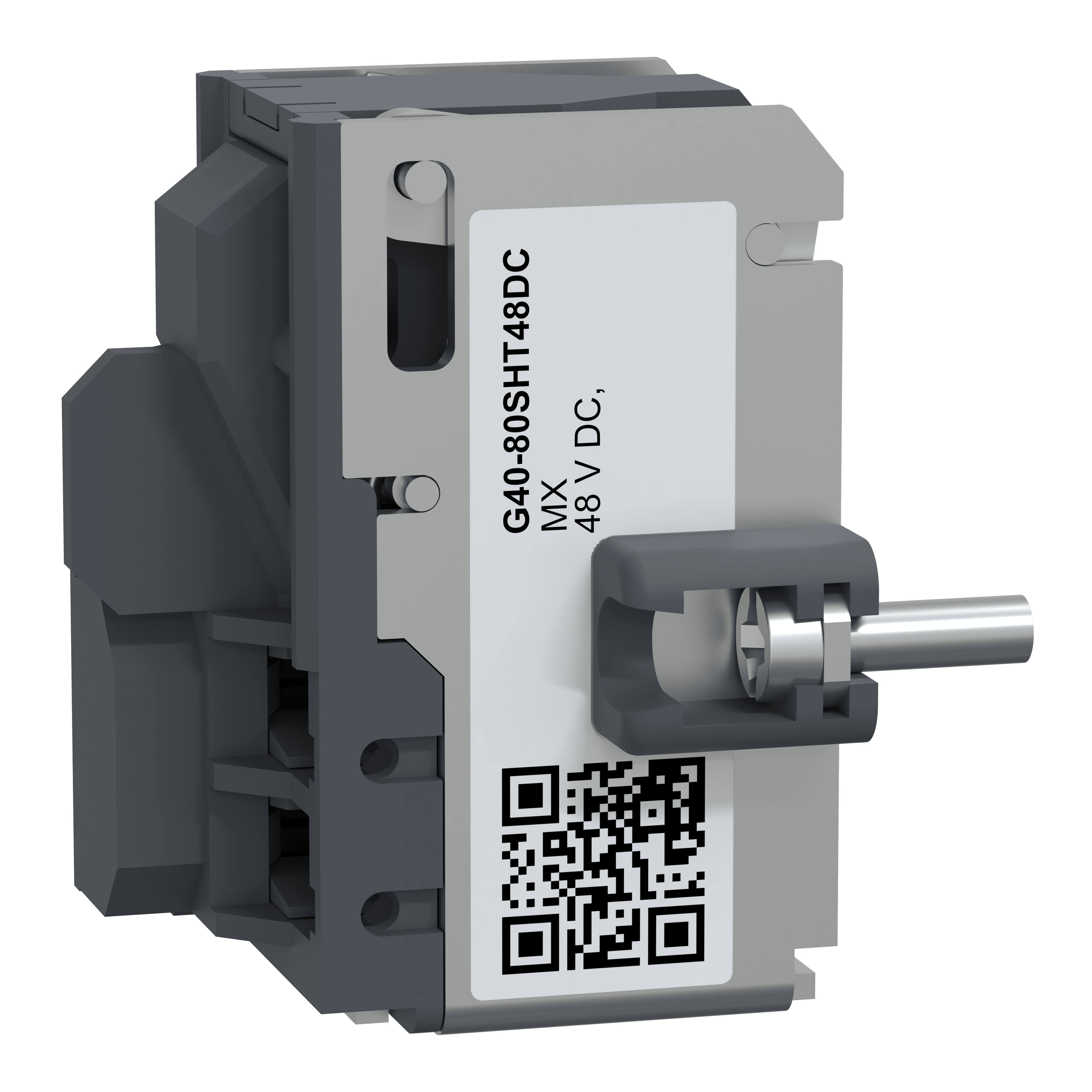SCHNEIDER ELECTRIC - Intervento in derivazione MX, MCCB EasyPact 400/800, 48VDC