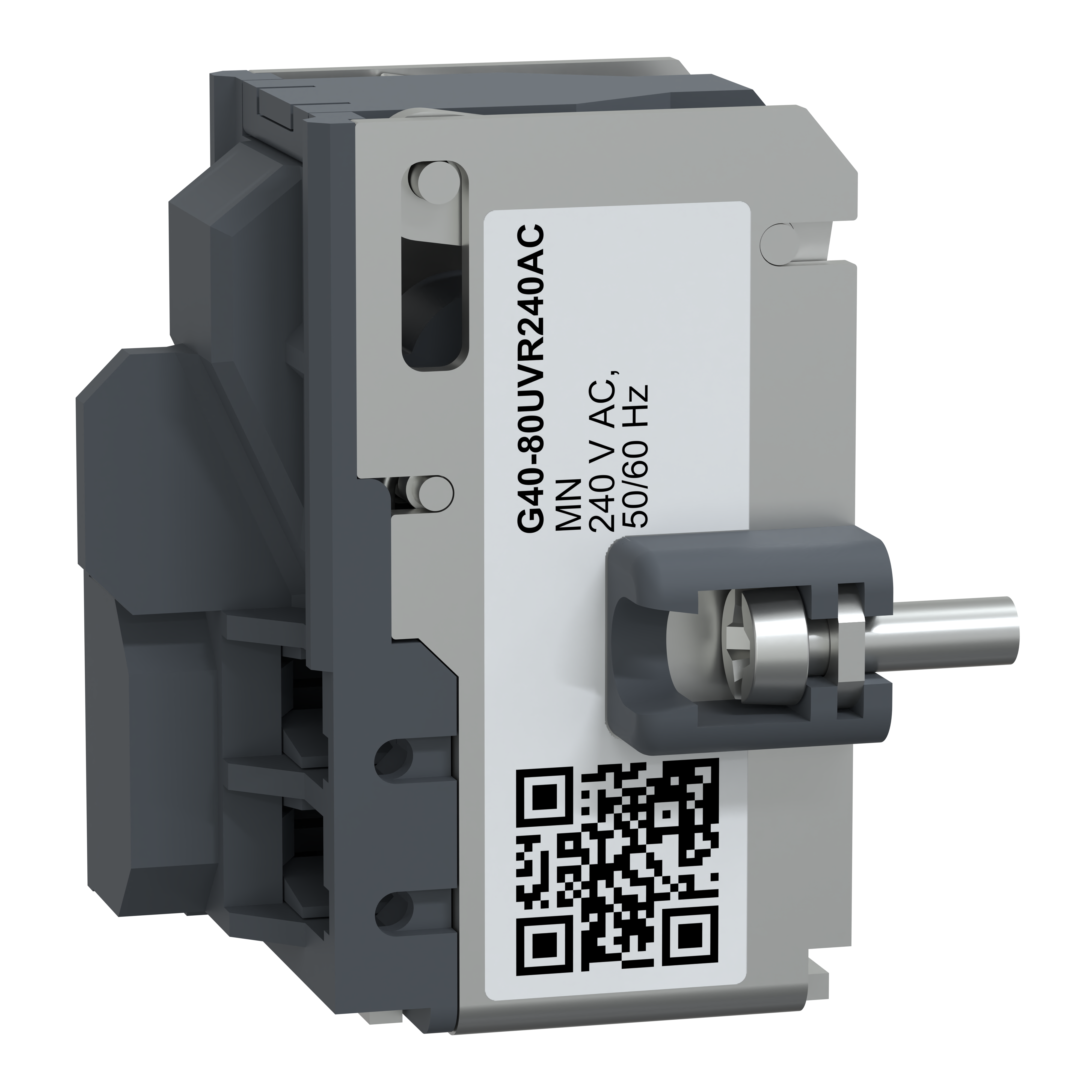 SCHNEIDER ELECTRIC - Sgancio sottotensione MN, EasyPact MCCB 400/800, 240VAC 50/60Hz