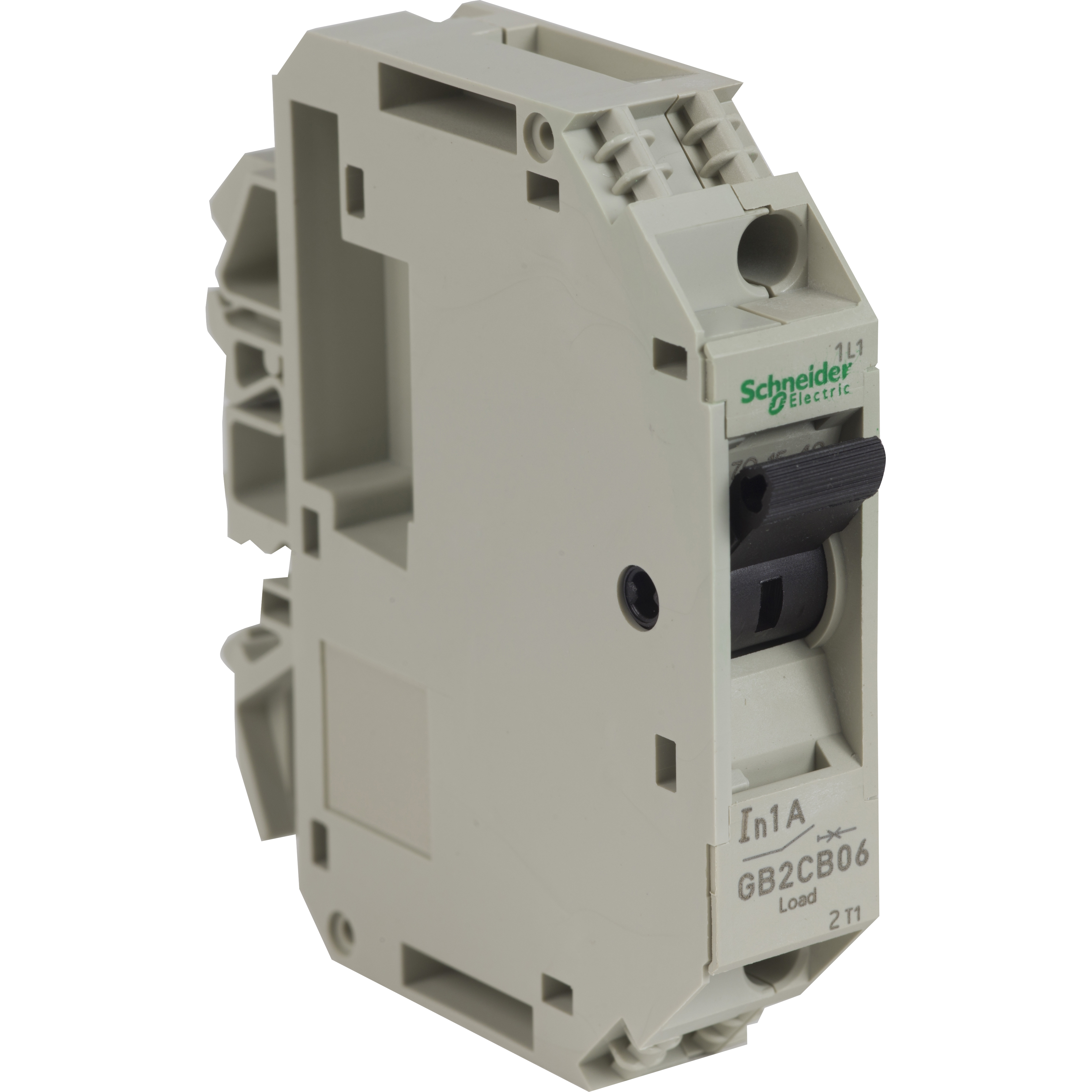 SCHNEIDER ELECTRIC - Interruttore TeSys per circuiti di controllo - GB2CB - 1 A - 1 polo - 1d GB2CB06