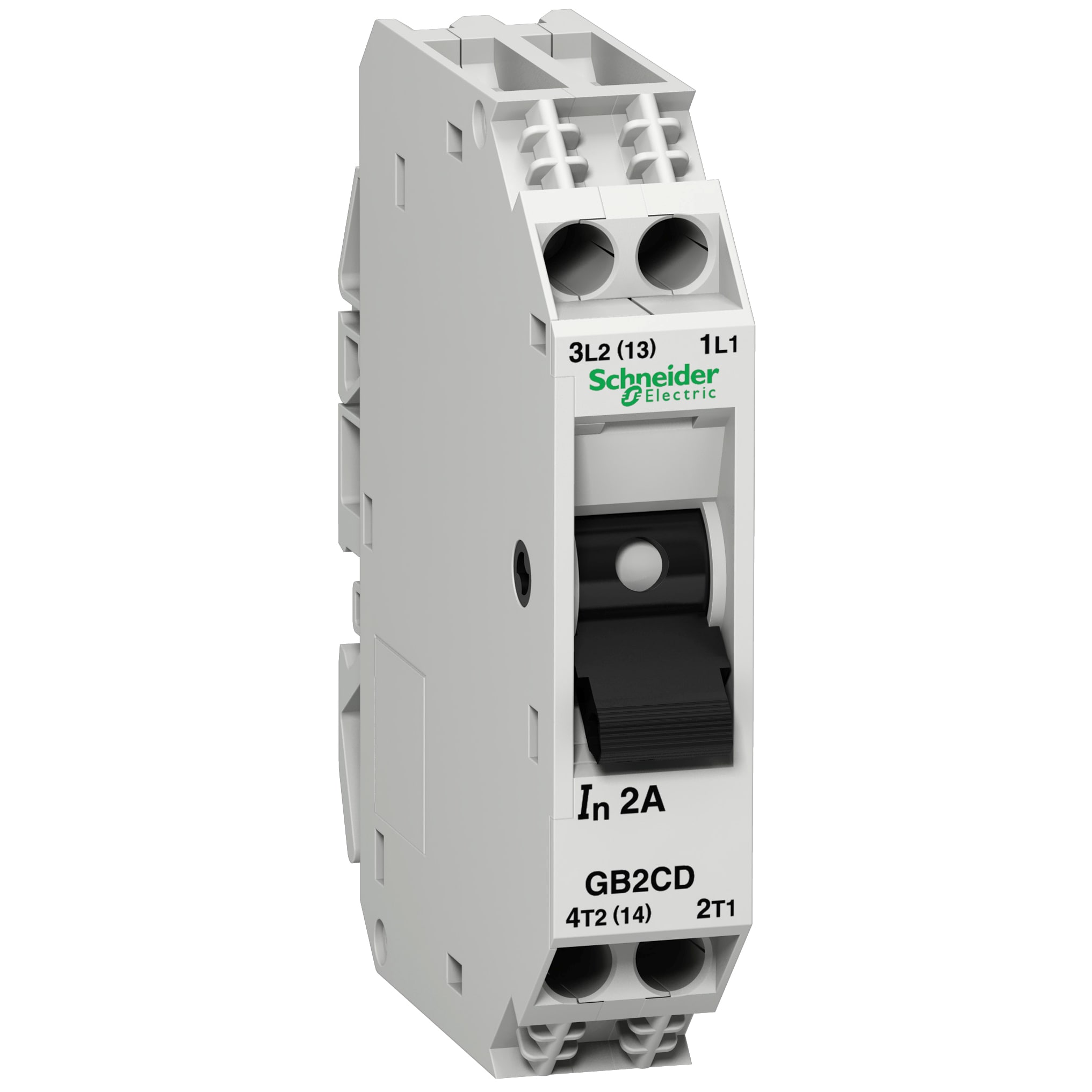SCHNEIDER ELECTRIC - Interruttore TeSys per circuiti di controllo - GB2CD - 4 A - 1 polo+N - 1d GB2CD09