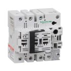 SCHNEIDER ELECTRIC - Interruttore Sezionatore con fusibile, TeSys, GS, 3 poli+ N3 F - NFC - 32 A GS1DD4
