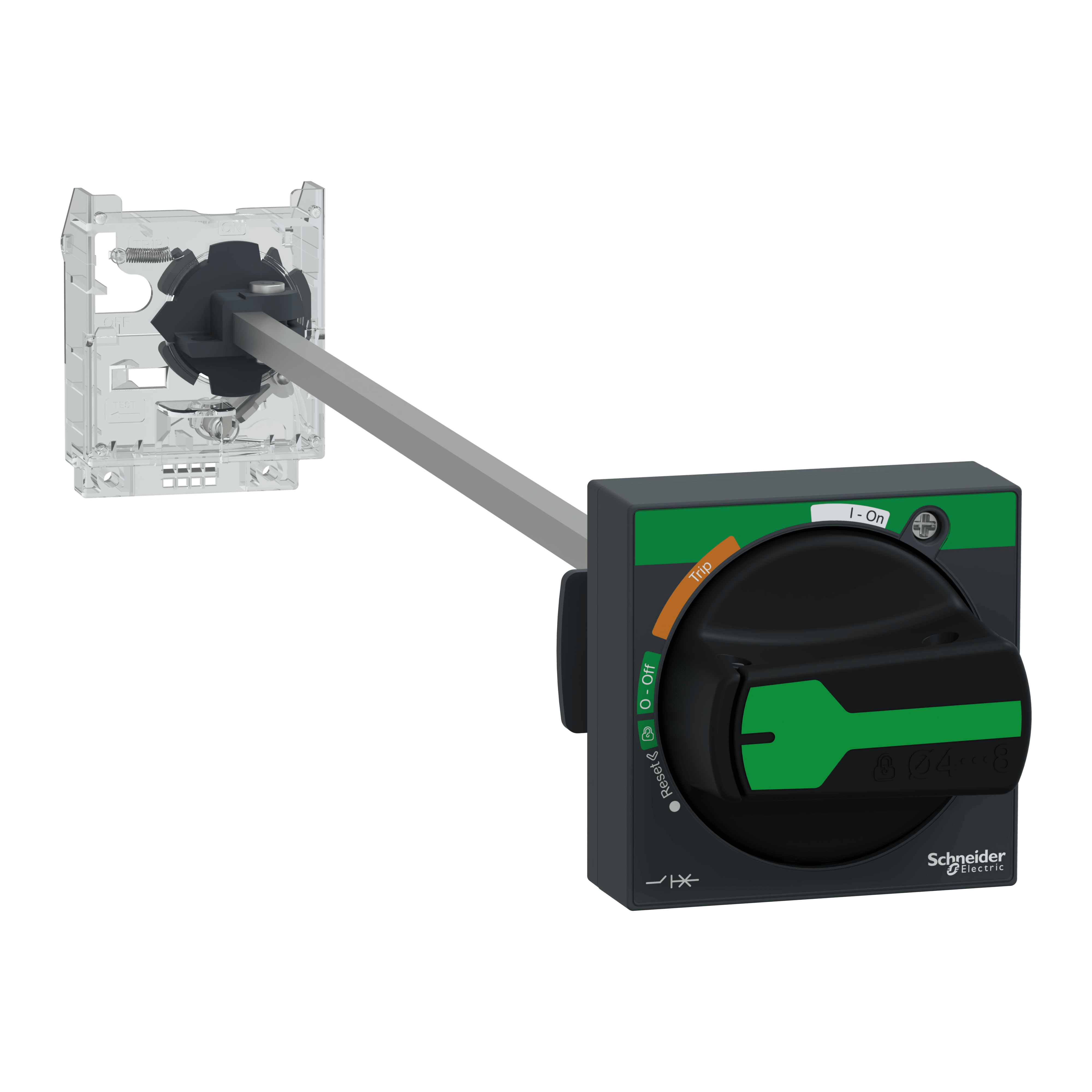 SCHNEIDER ELECTRIC - Kit manovra rotativa TeSys GV2 - IP54 - nero - per GV2L e GV2P GV2APN01