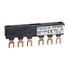 SCHNEIDER ELECTRIC - Sbarra a 3 poli - 63 A - 2 derivazioni - Passo 45 mm