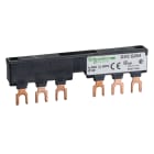 SCHNEIDER ELECTRIC - Sbarra a 3 poli - 63 A - 2 derivazioni - Passo 54 mm GV2G254