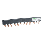SCHNEIDER ELECTRIC - Sbarra a 3 poli - 63 A - 4 derivazioni - Passo 45 mm GV2G445