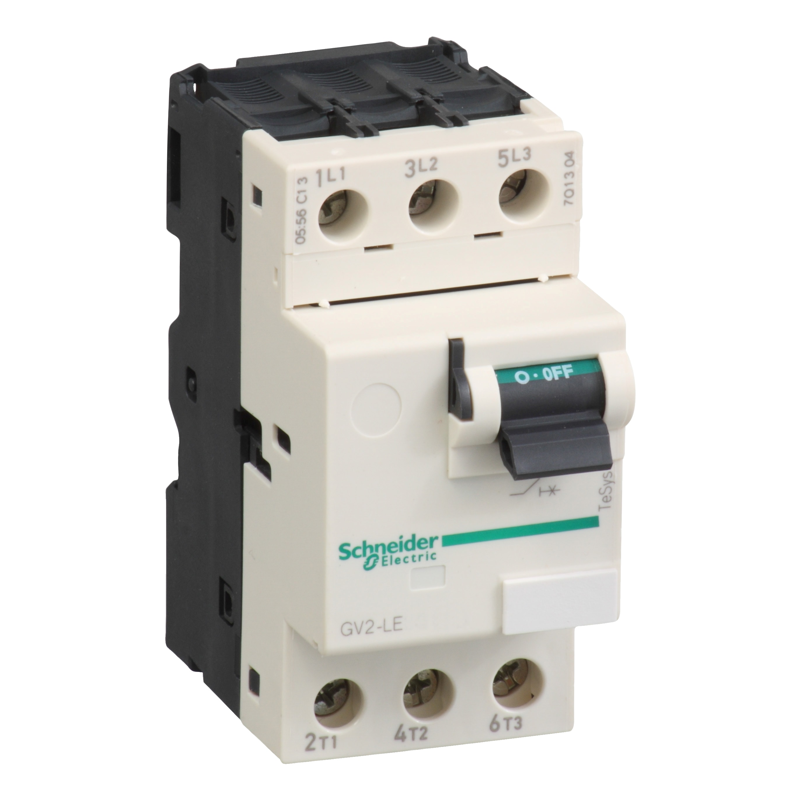 SCHNEIDER ELECTRIC - Interruttore automatico magnetico a leva, TeSys, GV2LE, 1A viti serrafilo
