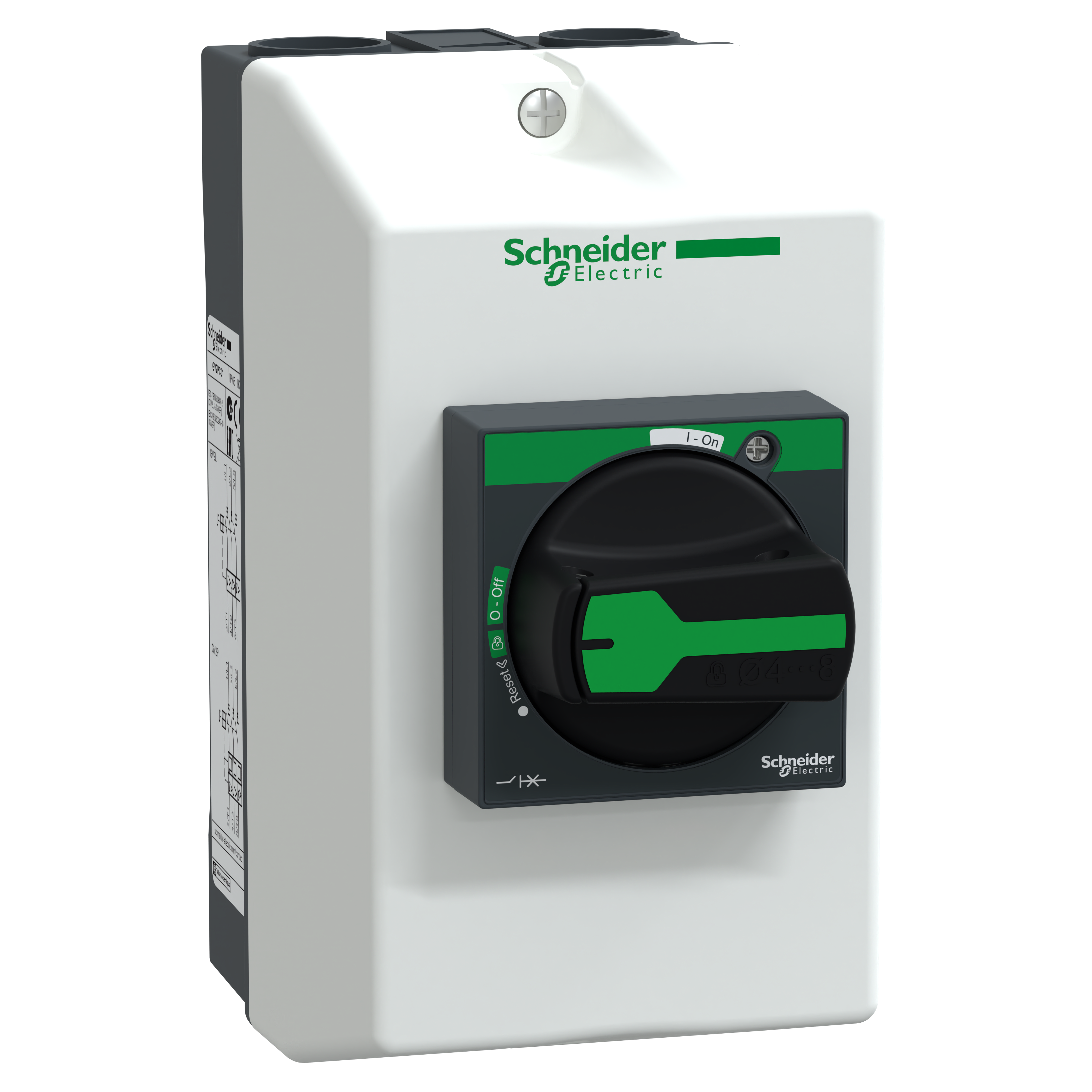 SCHNEIDER ELECTRIC - Contenitore TeSys GV2 - per TeSys GV2P/L - manovra nera - IP65