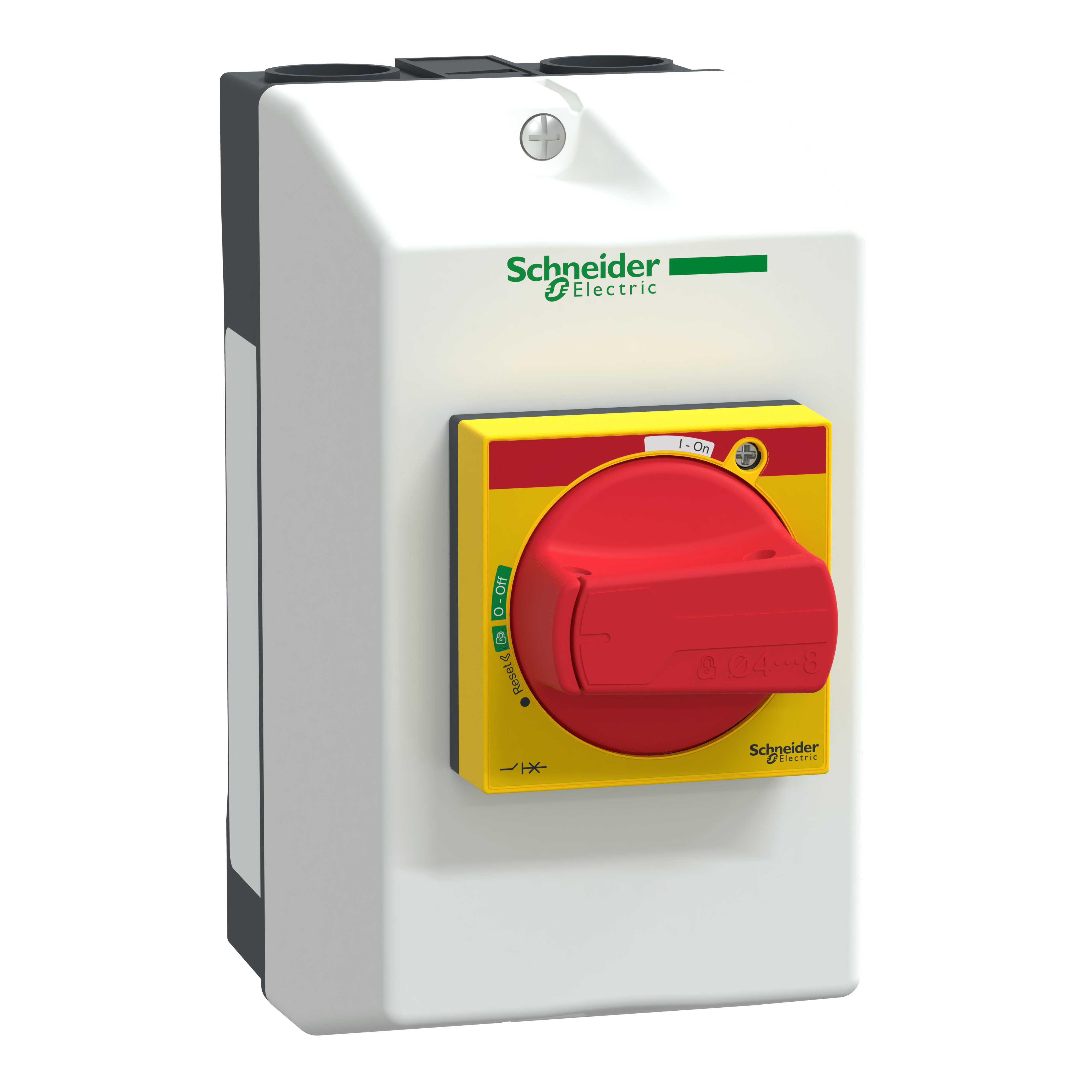 SCHNEIDER ELECTRIC - Contenitore TeSys GV2 - per TeSys GV2P/L - manovra rossa - IP65