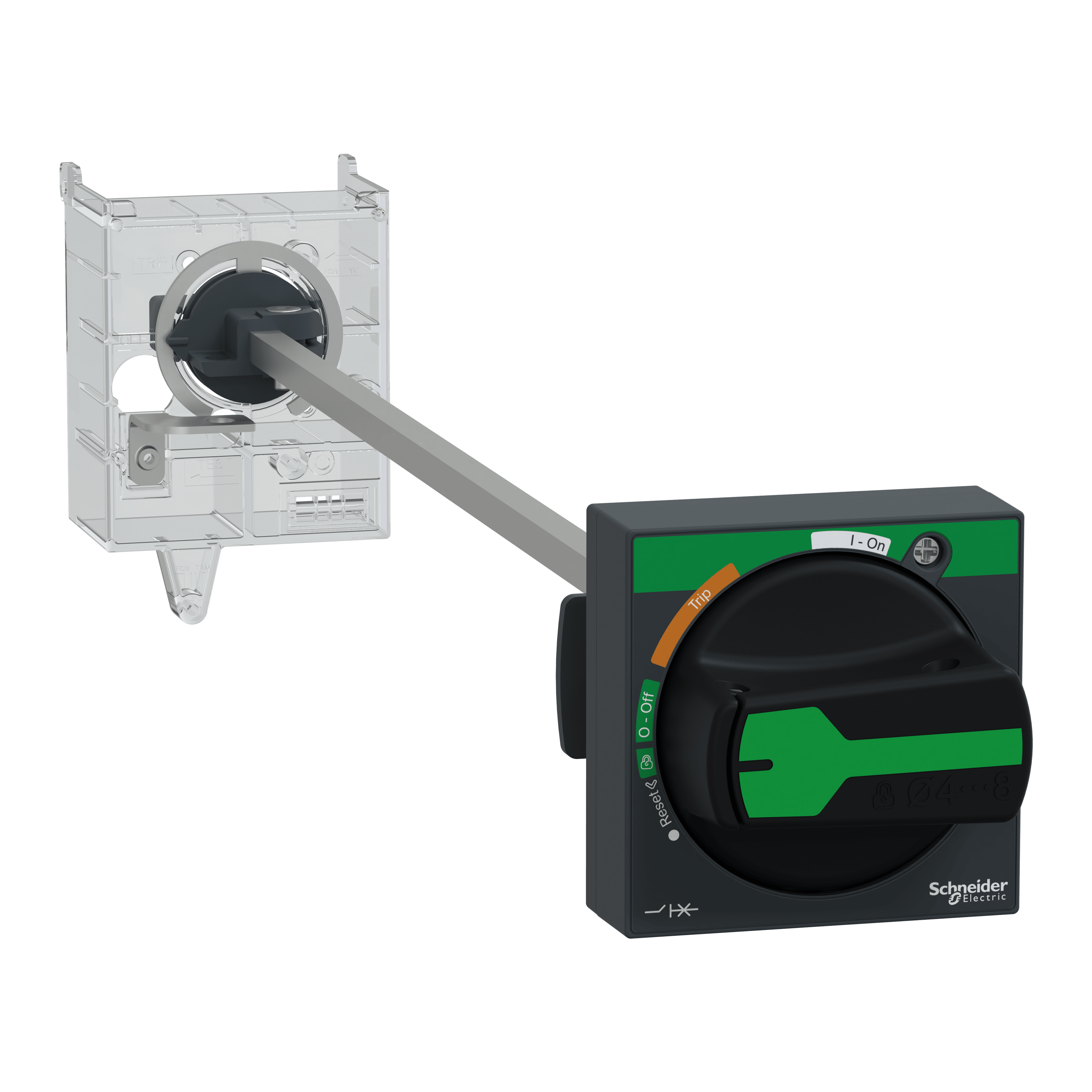 SCHNEIDER ELECTRIC - Kit manovra rotativa TeSys GV3 - IP54 - nero - per GV3L e GV3P GV3APN01