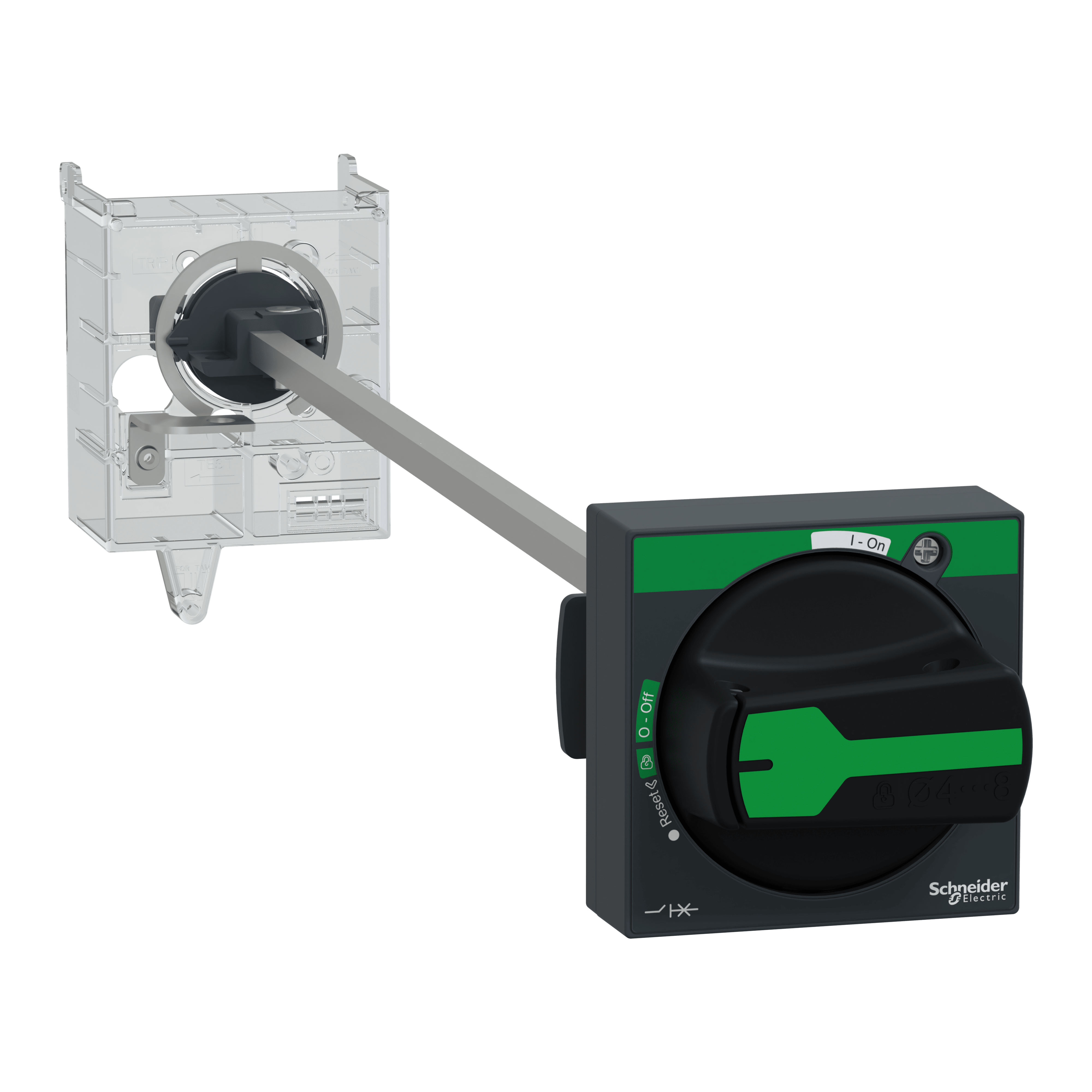 SCHNEIDER ELECTRIC - Kit IP65 per TeSys GV3P / GV3L manovra nera