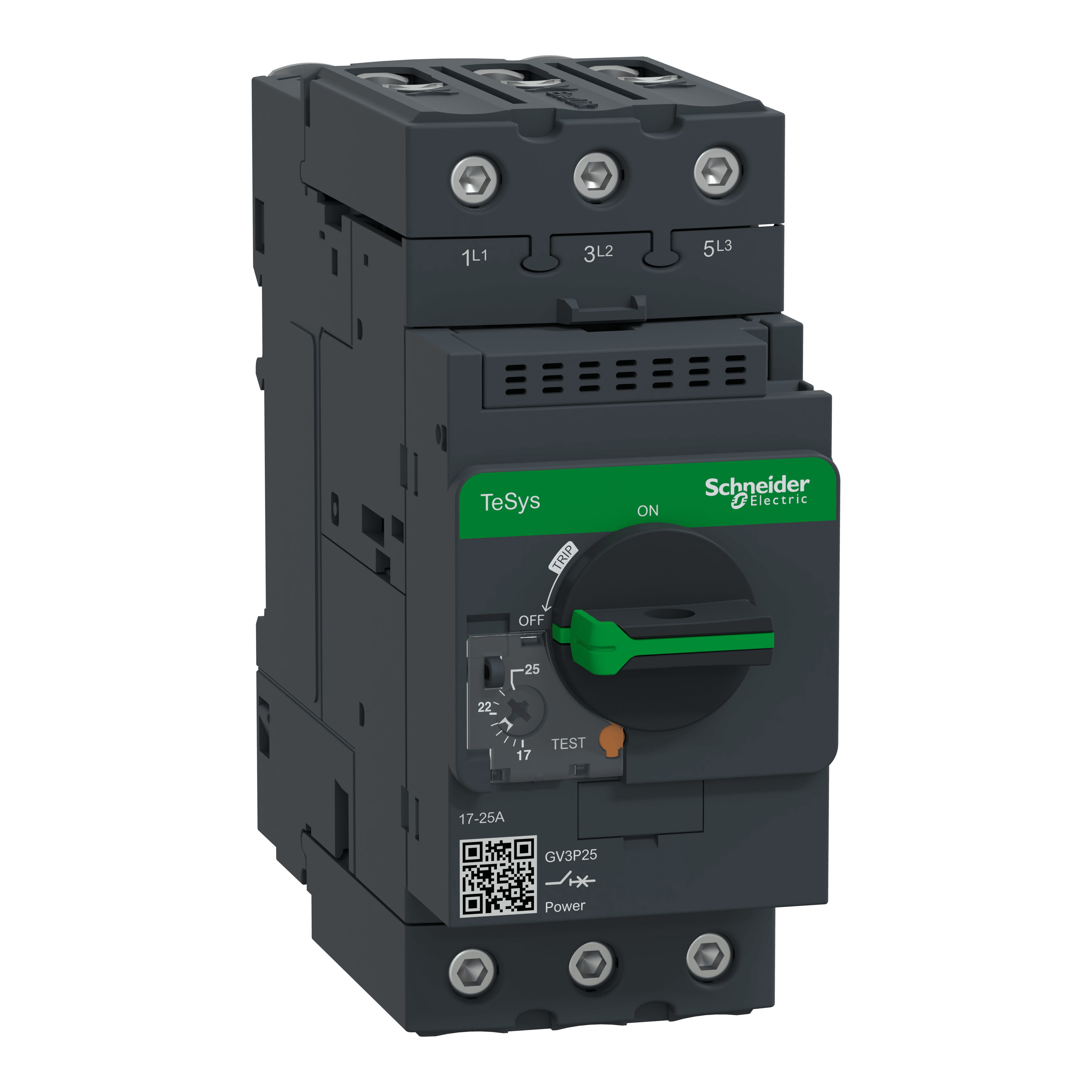 SCHNEIDER ELECTRIC - Interruttore automatico magnetotermico GV3P - 25 A - EVERLINK GV3P25