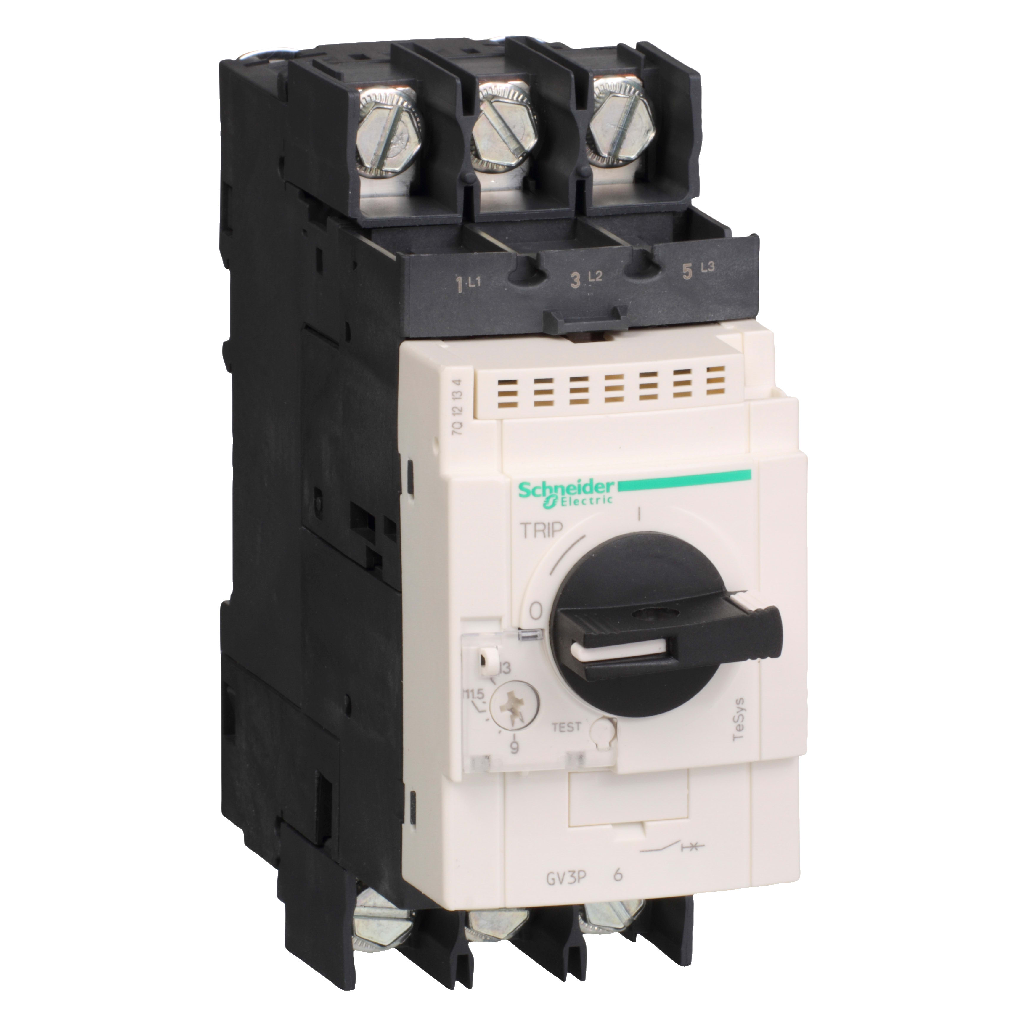 SCHNEIDER ELECTRIC - Int. autom. TeSys GV3 - magnterm - manovra rotativa - 17-25A capic. occh.