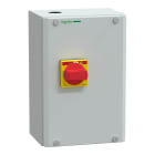 SCHNEIDER ELECTRIC - Contenitore TeSys GV3 per GV3P/L - manovra rossa - IP65