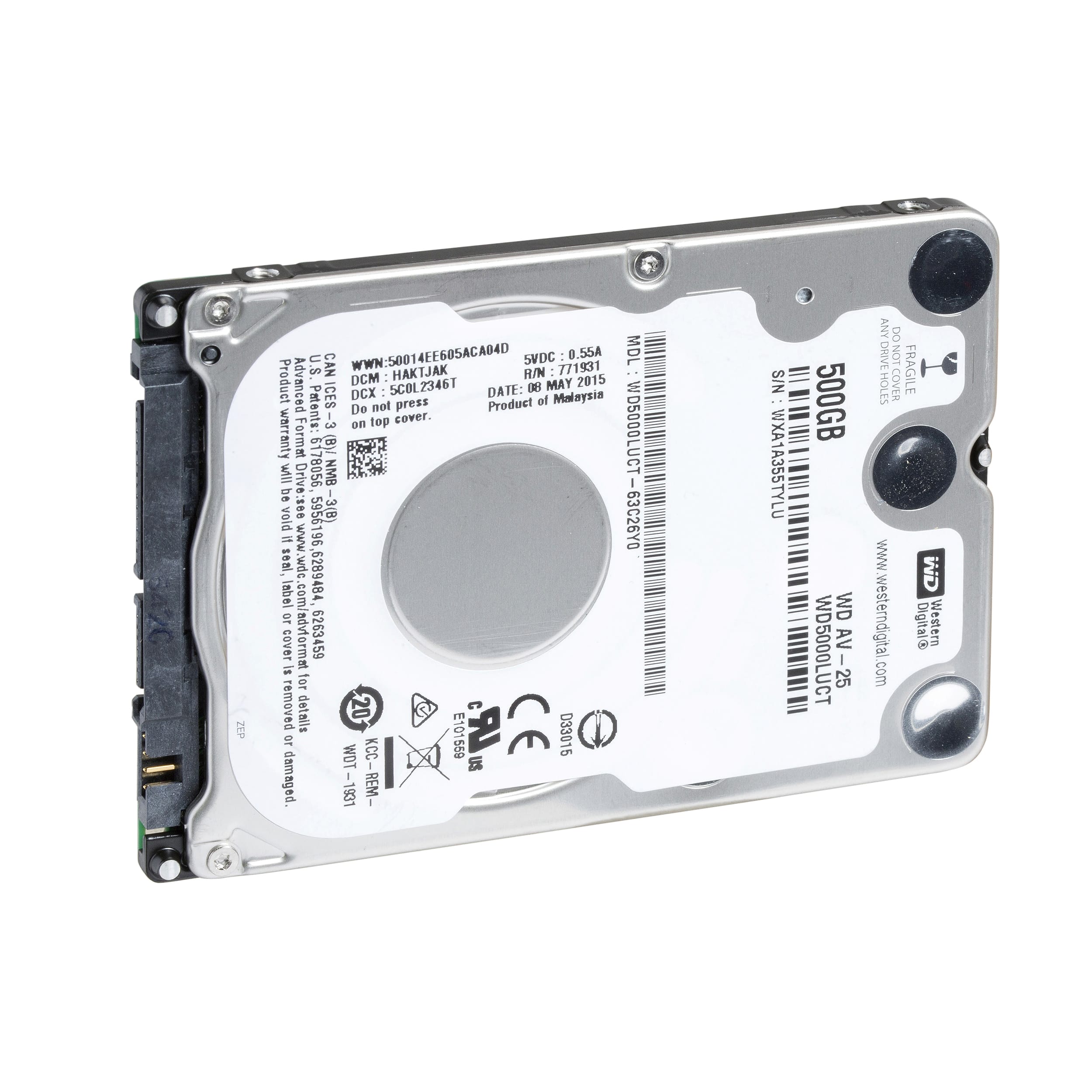 SCHNEIDER ELECTRIC - Hard Disk Drive 500GB 2015