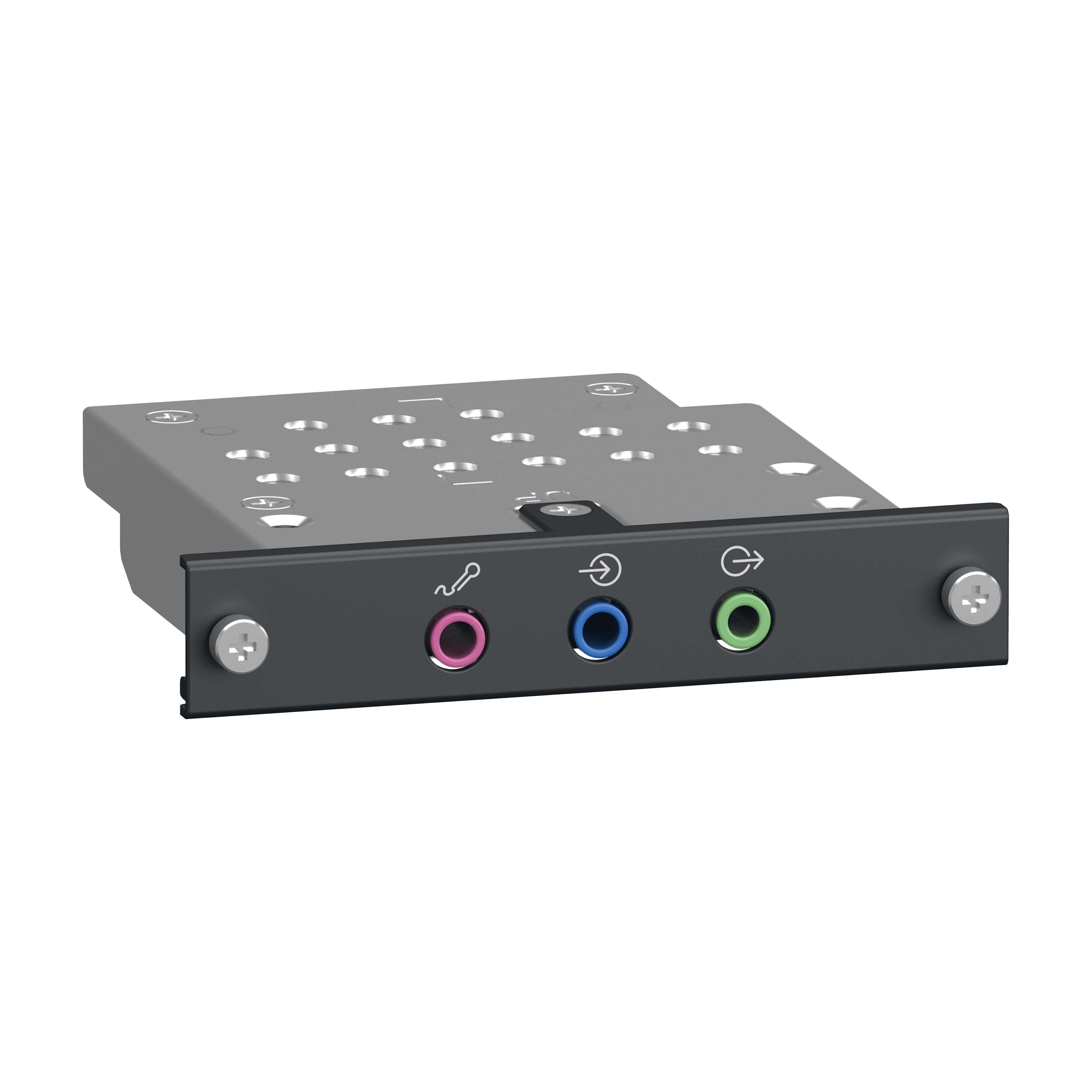 SCHNEIDER ELECTRIC - Harmony P6 modulo plug-in, 1x mic-in, 1x line-in, 1x line-out