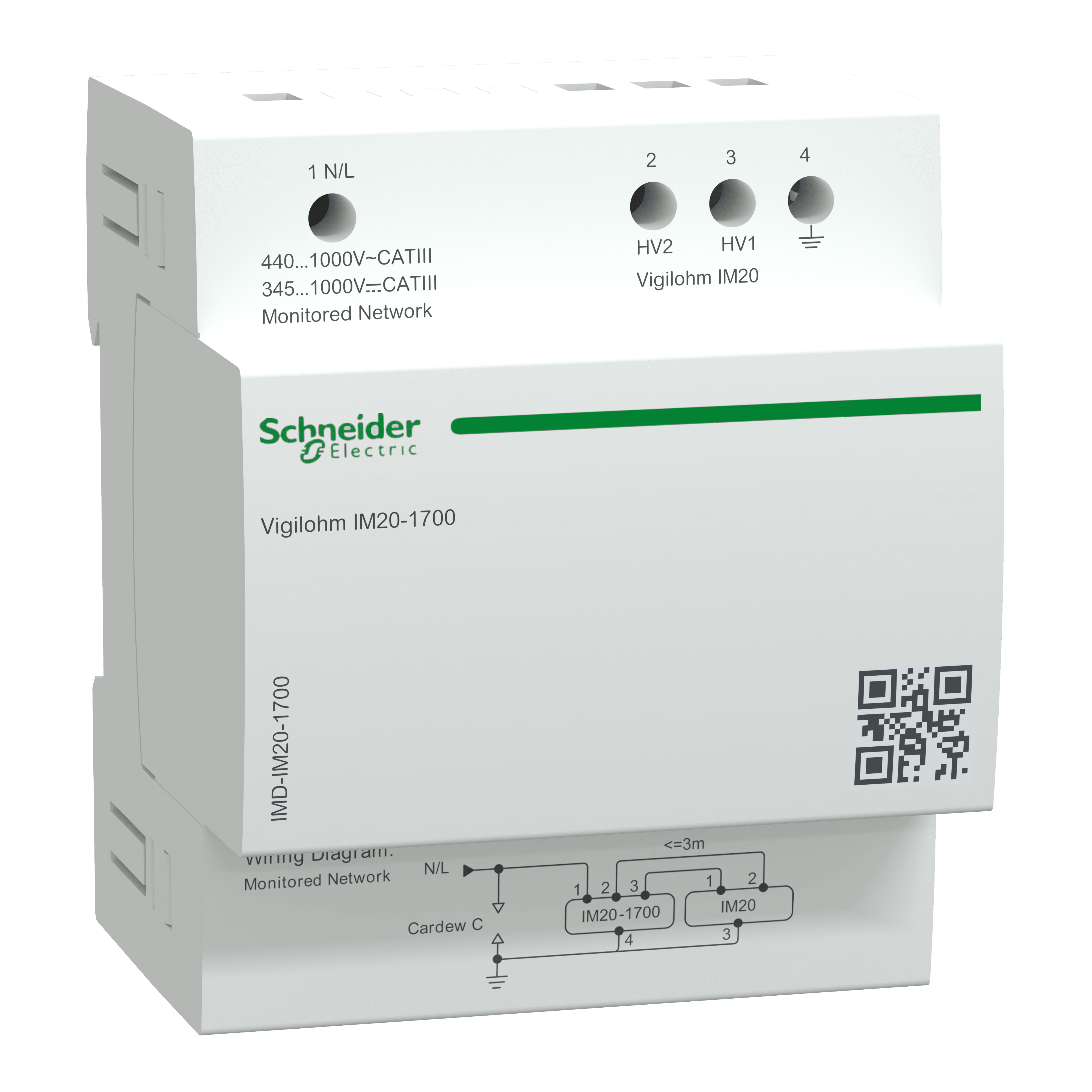 SCHNEIDER ELECTRIC - Piastra HV 1700V per Vigilohm IM20