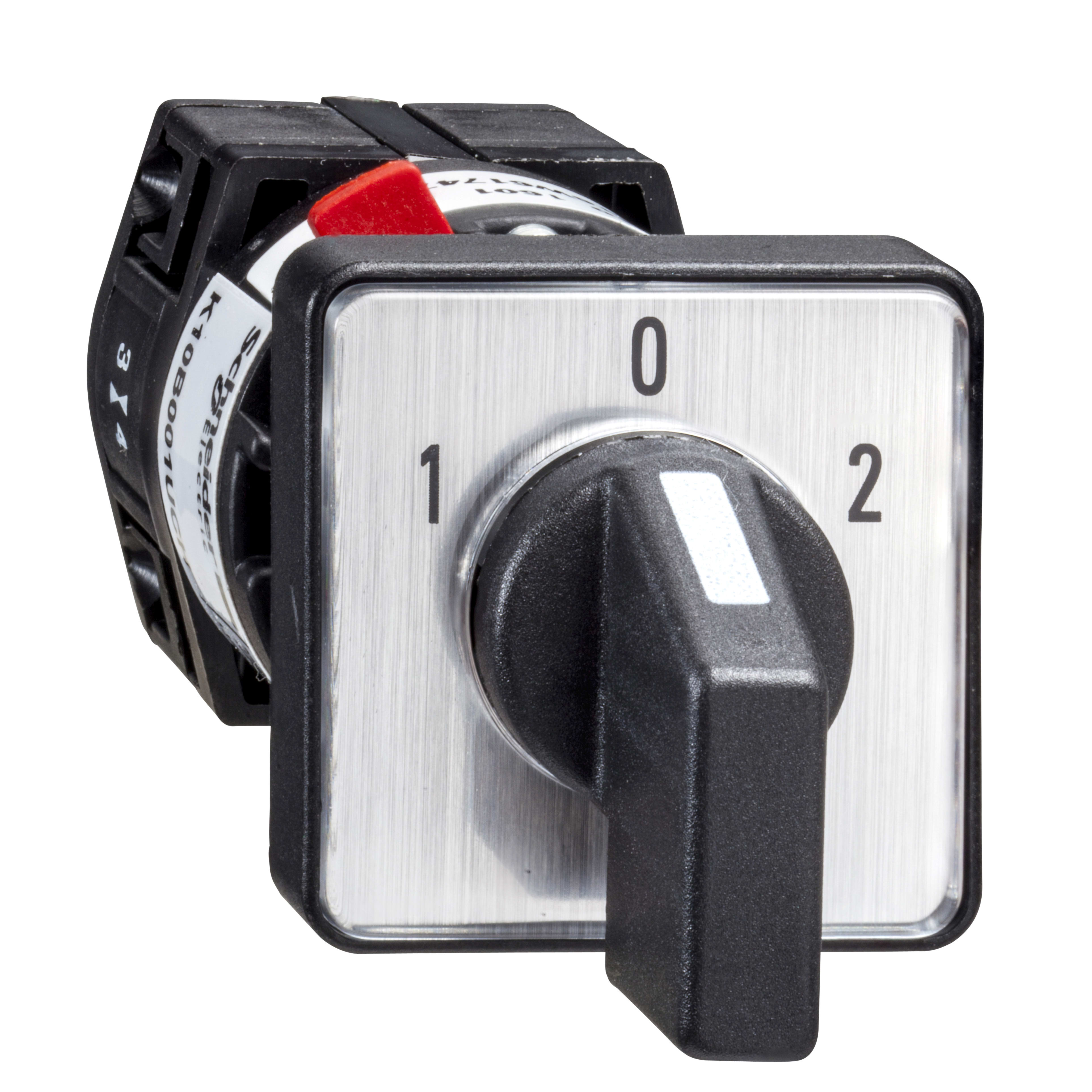 SCHNEIDER ELECTRIC - Commutatore a camme - 2 POLI - 60° - 10 A - per Ø16 O 22 MM