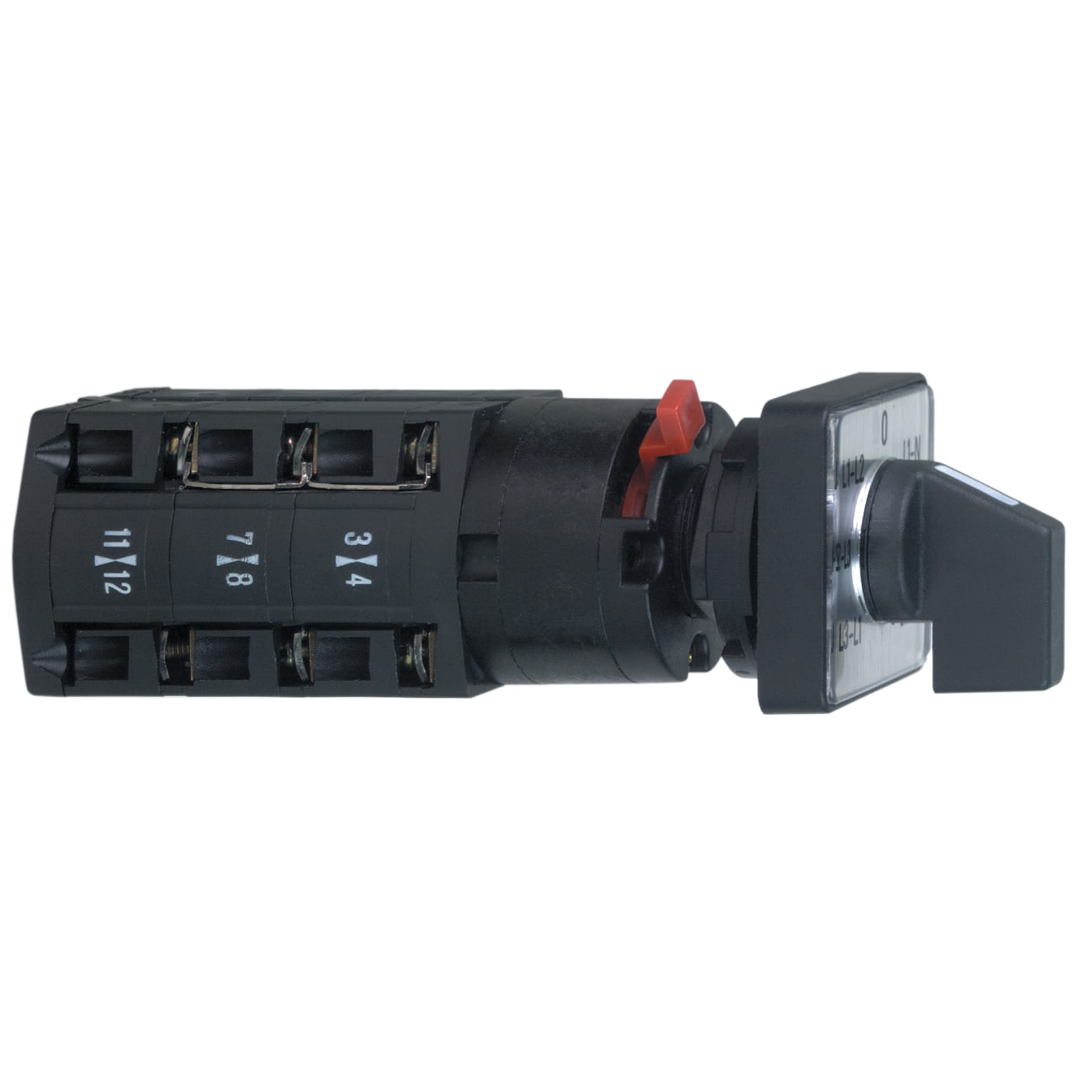 SCHNEIDER ELECTRIC - Commutatore a camme voltmetro 3L - 45° - 10 A - per Ø16 O 22 MM