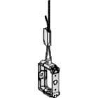 SCHNEIDER ELECTRIC - Canalis - Staffa di fissaggio universale e cavo in acciaio da 3 m per KBB KBB40ZFSU