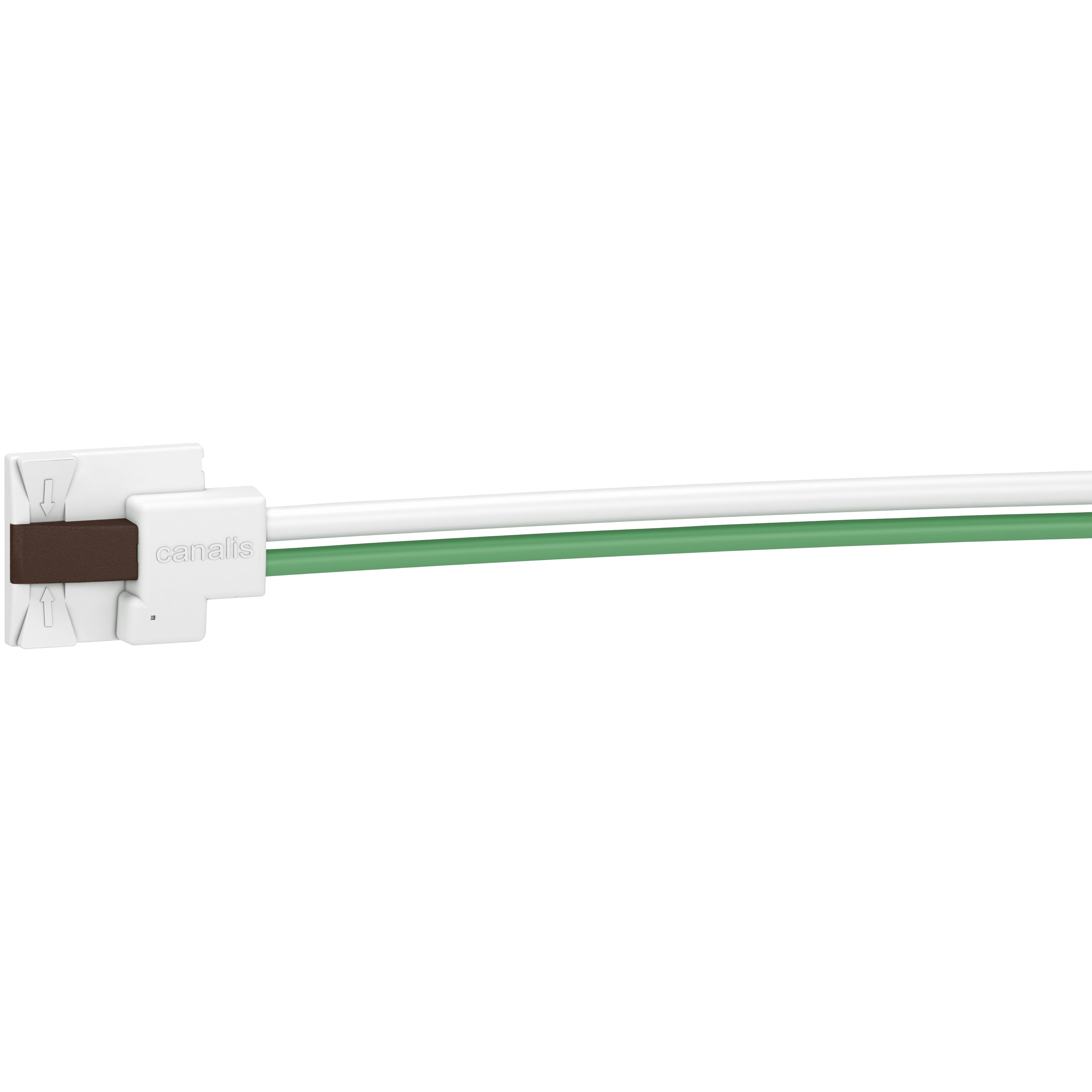 SCHNEIDER ELECTRIC - Condotto sbarre, Canalis, KBC, Unità di derivaz. - 16 A - senza protez. - pol. fissa - L1+L2+N+PE+T KBC16DCS301T