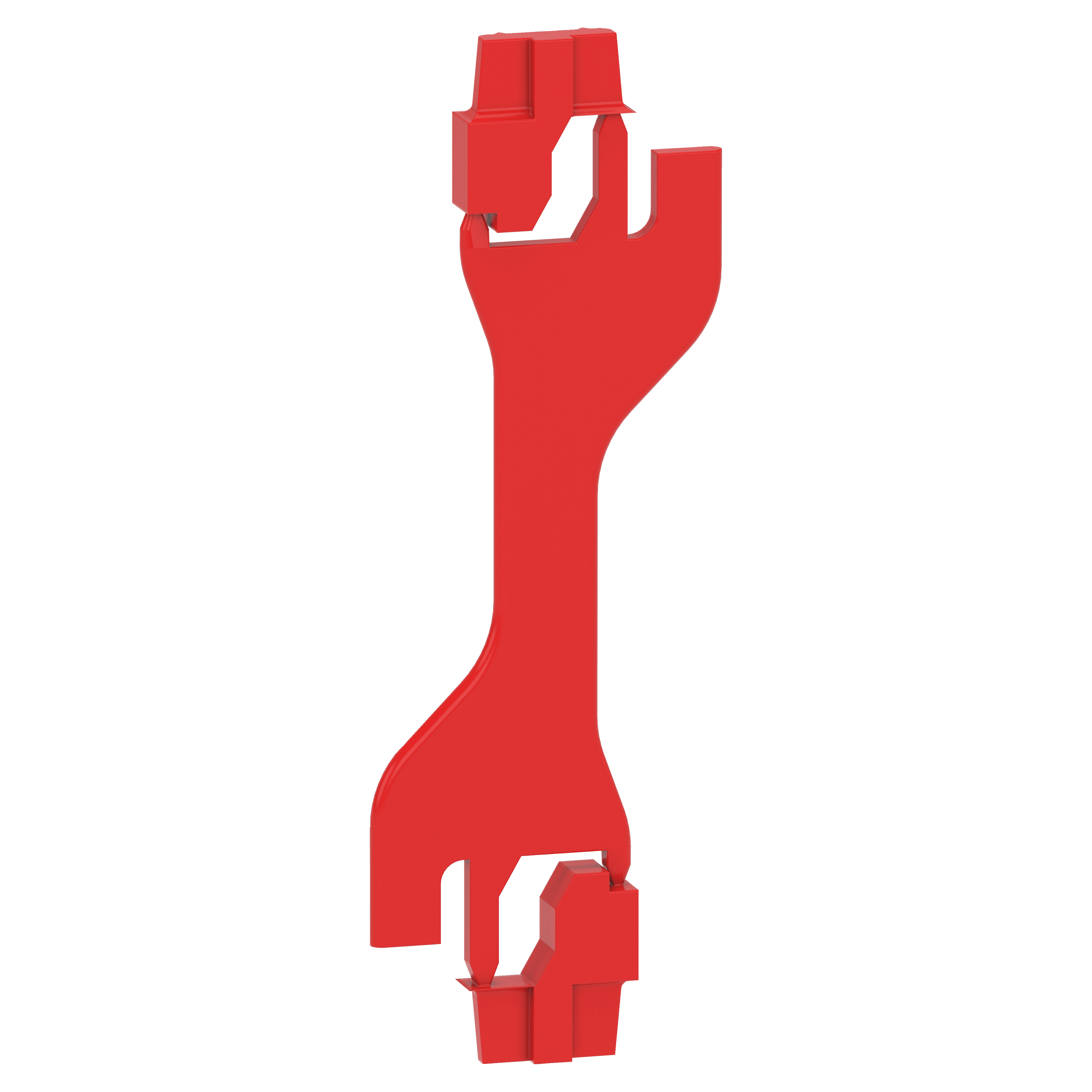 SCHNEIDER ELECTRIC - Condotto sbarre, Canalis, KBC, Disp. blocco uscita c/deriv. e unità di deriv. per KDP - Rosso - [prezzo per 10 pz]