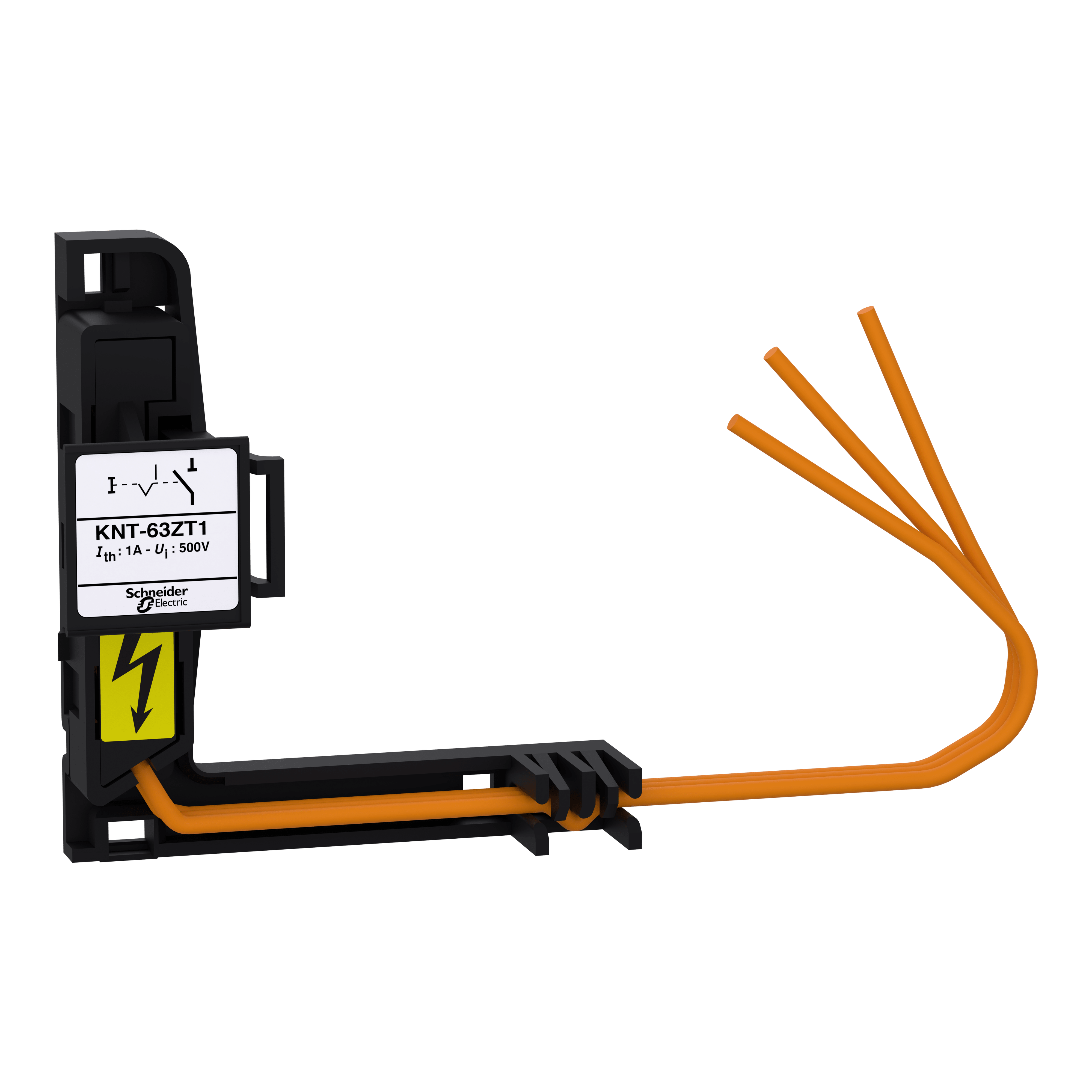 SCHNEIDER ELECTRIC - Condotto sbarre, Canalis, KNT, Blocco c/prese alim. per telecomando unità di derivazione KNT63ZT1