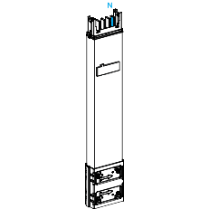 SCHNEIDER ELECTRIC - Condotto sbarre, Canalis, KSA, Elemento di colonna - 100 A - 0,8 m - 1 uscita di derivazione